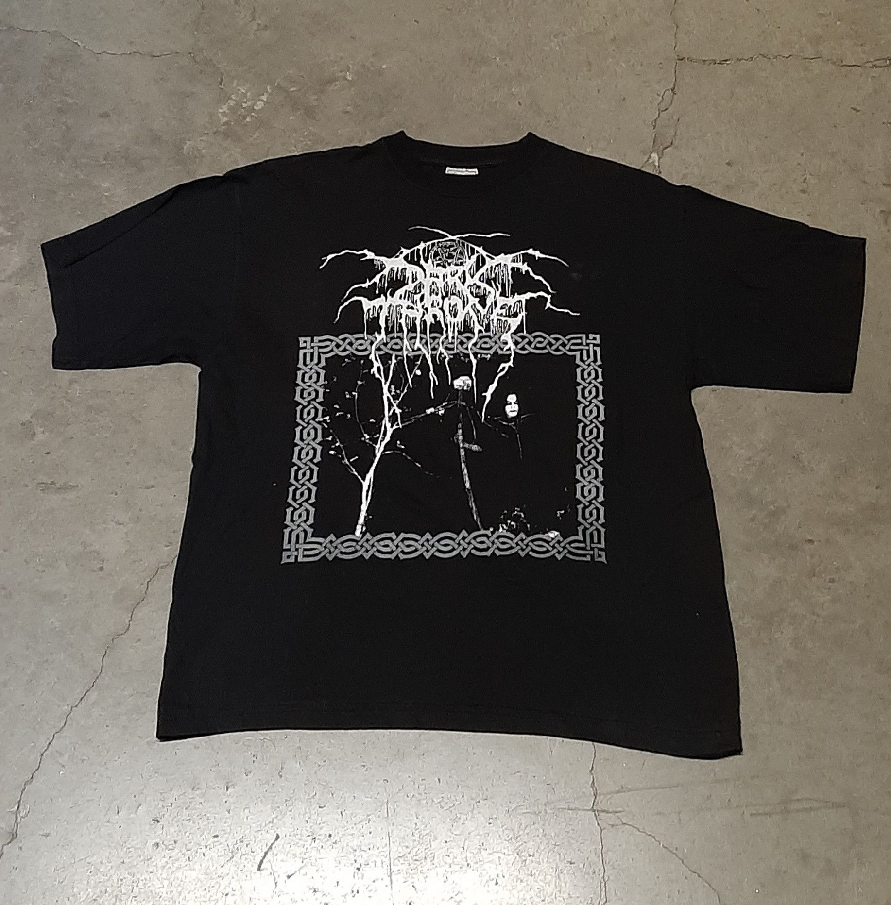 Vintage T shirt DARKTHRONE 1993 TAAKEFERD 90S XL | Grailed