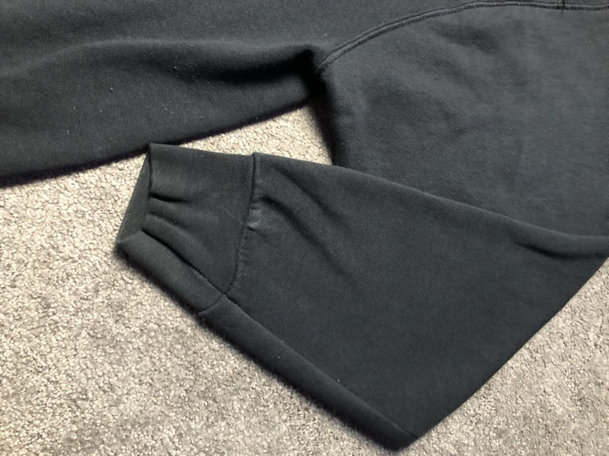 Fruit Of The Loom Vintage 90s heavy weight cotton black Sweatshirt Blank crew Size US XL / EU 56 / 4 - 5 Thumbnail
