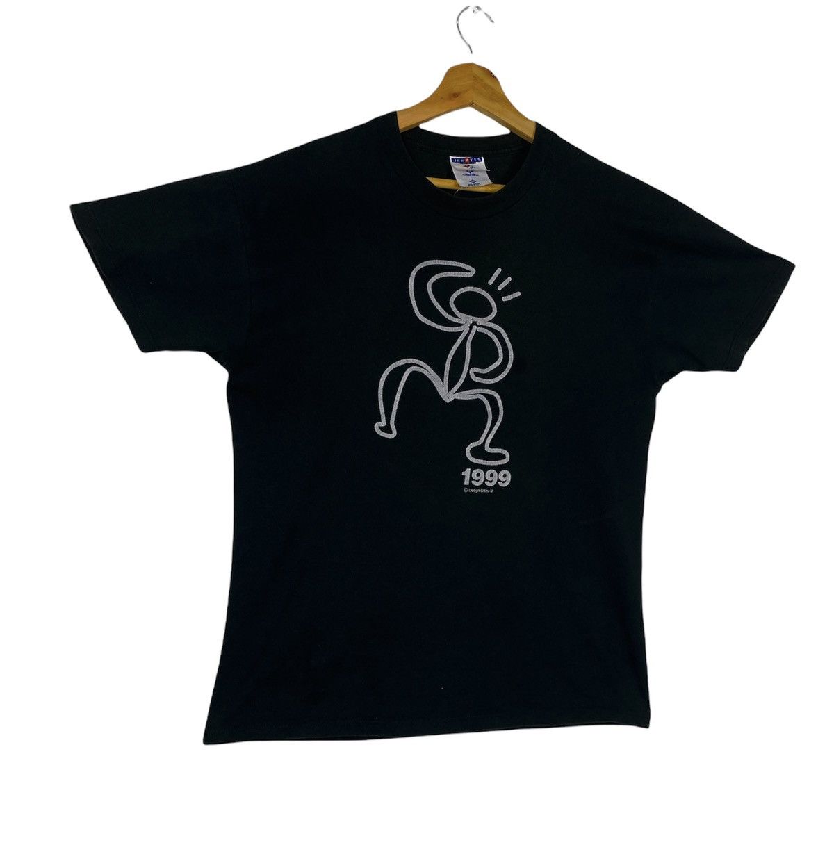 Vintage NEED GONE 🔥 Vintage Art Design Office Tee T Shirt Size US M / EU 48-50 / 2 - 2 Thumbnail