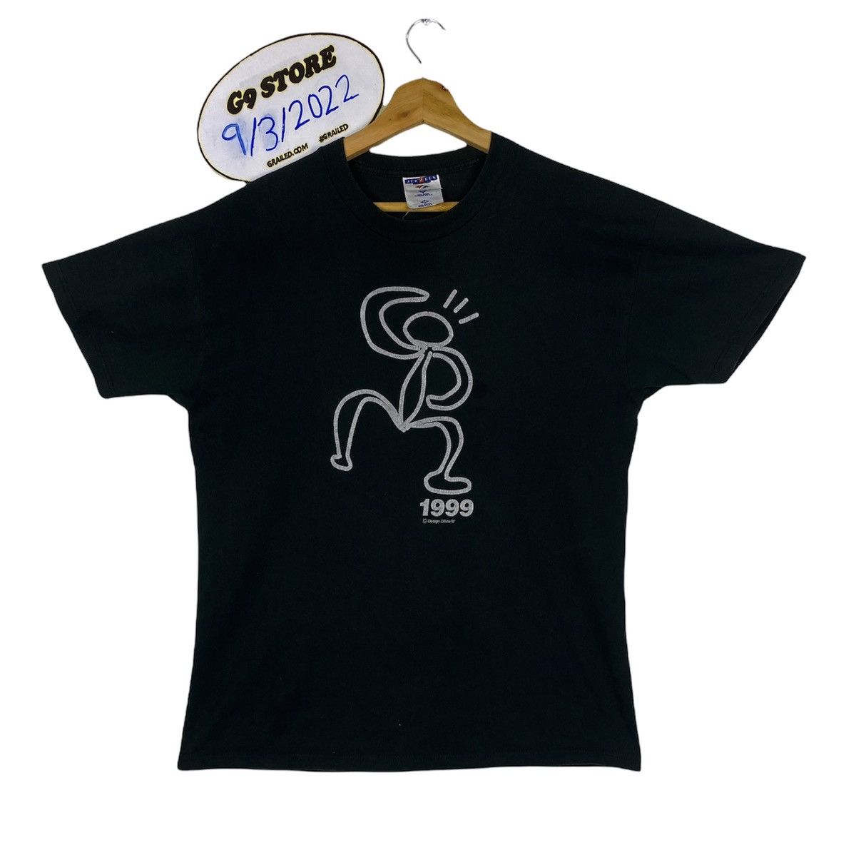 Vintage NEED GONE 🔥 Vintage Art Design Office Tee T Shirt Size US M / EU 48-50 / 2 - 1 Thumbnail