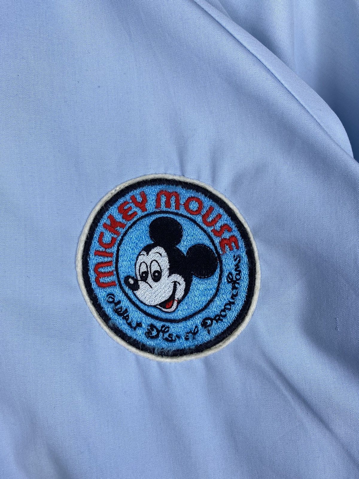 Disney Vintage Mickey Mouse Hooded Zip Up Windbreaker Jacket Size US L / EU 52-54 / 3 - 3 Thumbnail