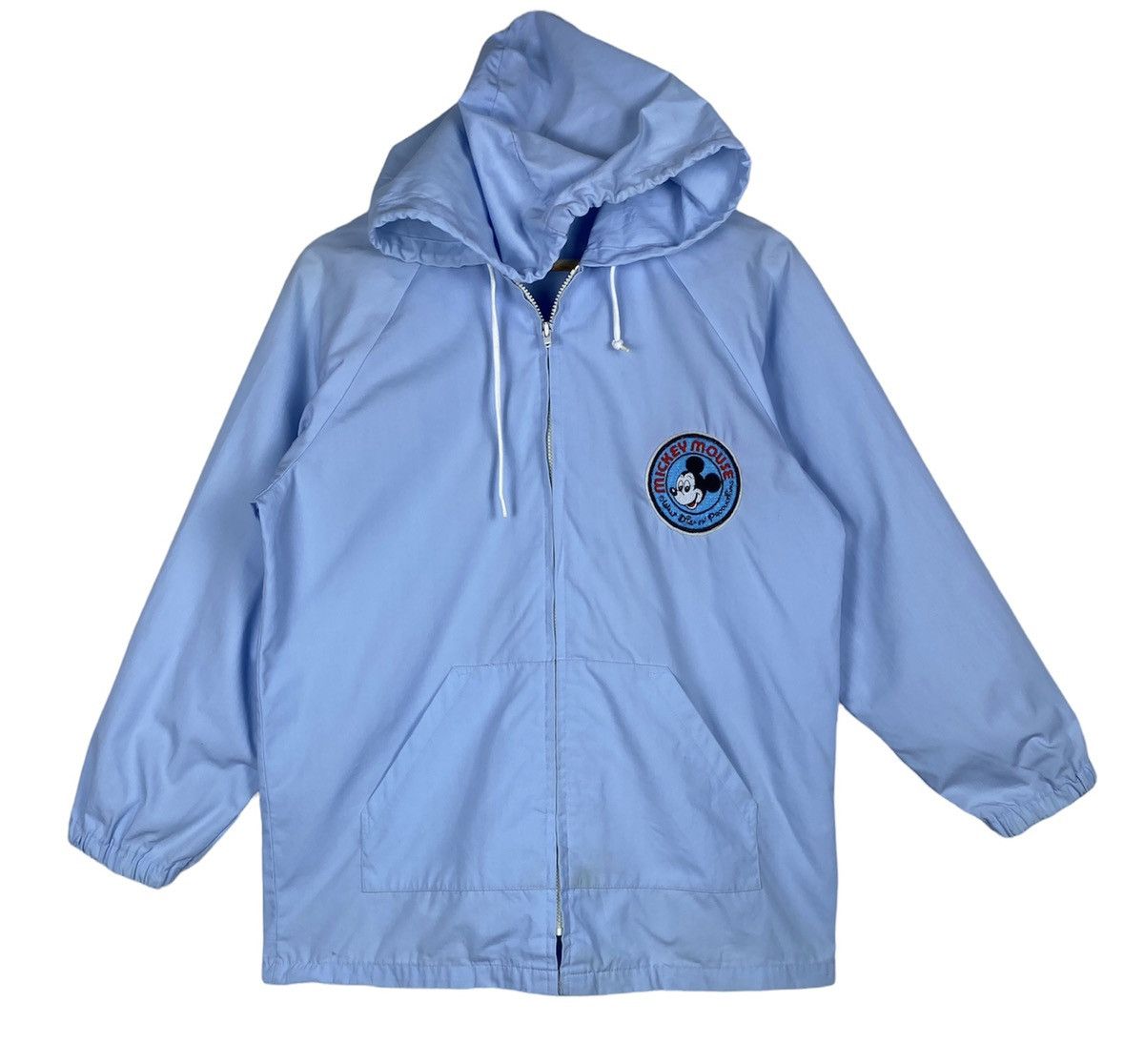 Disney Vintage Mickey Mouse Hooded Zip Up Windbreaker Jacket Size US L / EU 52-54 / 3 - 1 Thumbnail