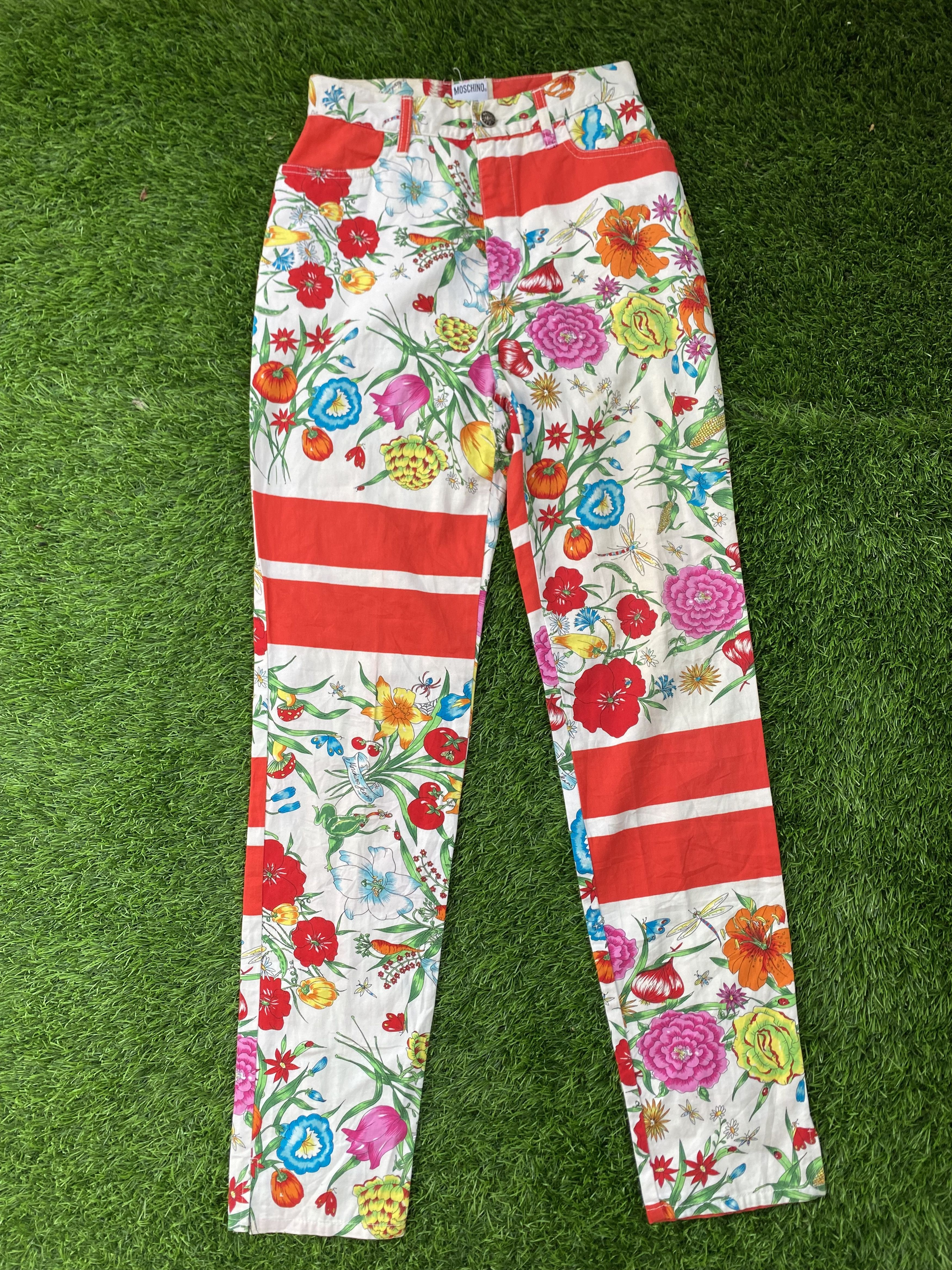 【関税込み】moschino Tea time' print pants Moschino 'Tea Time' Print Pants | Grailed