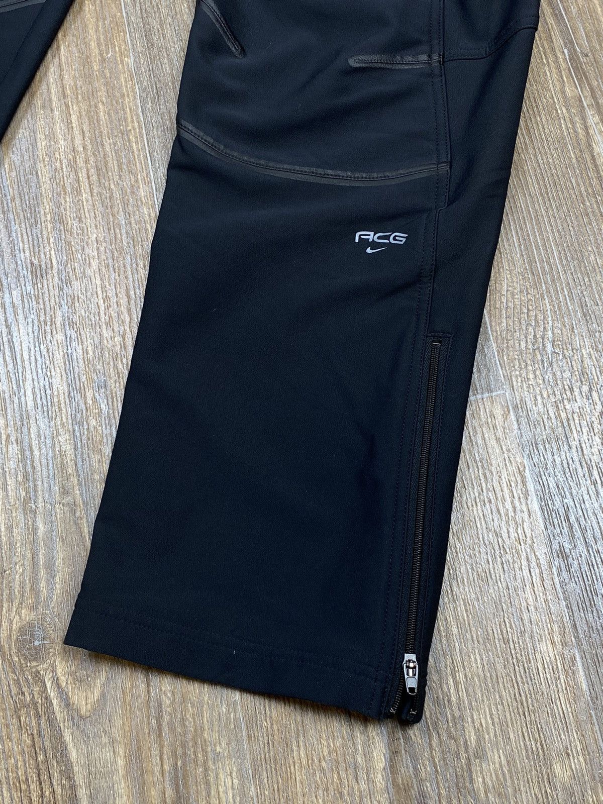 Nike × Nike ACG × Vintage Vintage Nike ACG gorpcore multi pocket black cargo pant Size US 34 / EU 50 - 7 Thumbnail