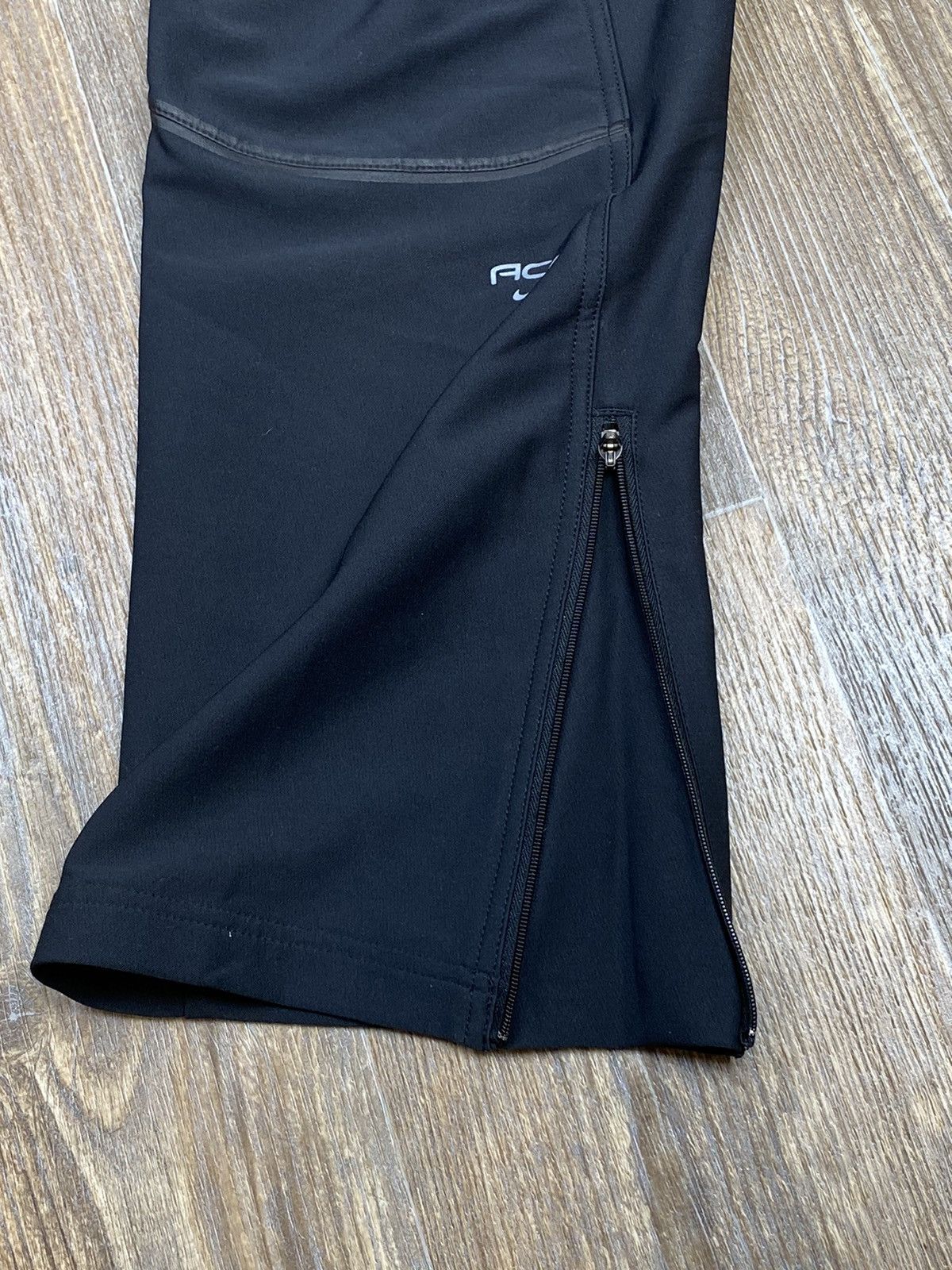 Nike × Nike ACG × Vintage Vintage Nike ACG gorpcore multi pocket black cargo pant Size US 34 / EU 50 - 8 Thumbnail