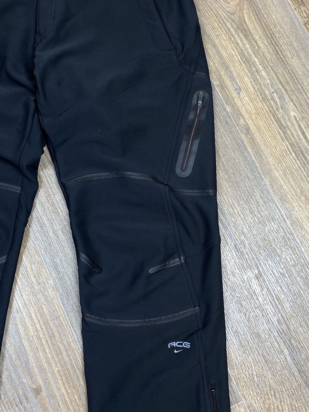 Nike × Nike ACG × Vintage Vintage Nike ACG gorpcore multi pocket black cargo pant Size US 34 / EU 50 - 6 Thumbnail