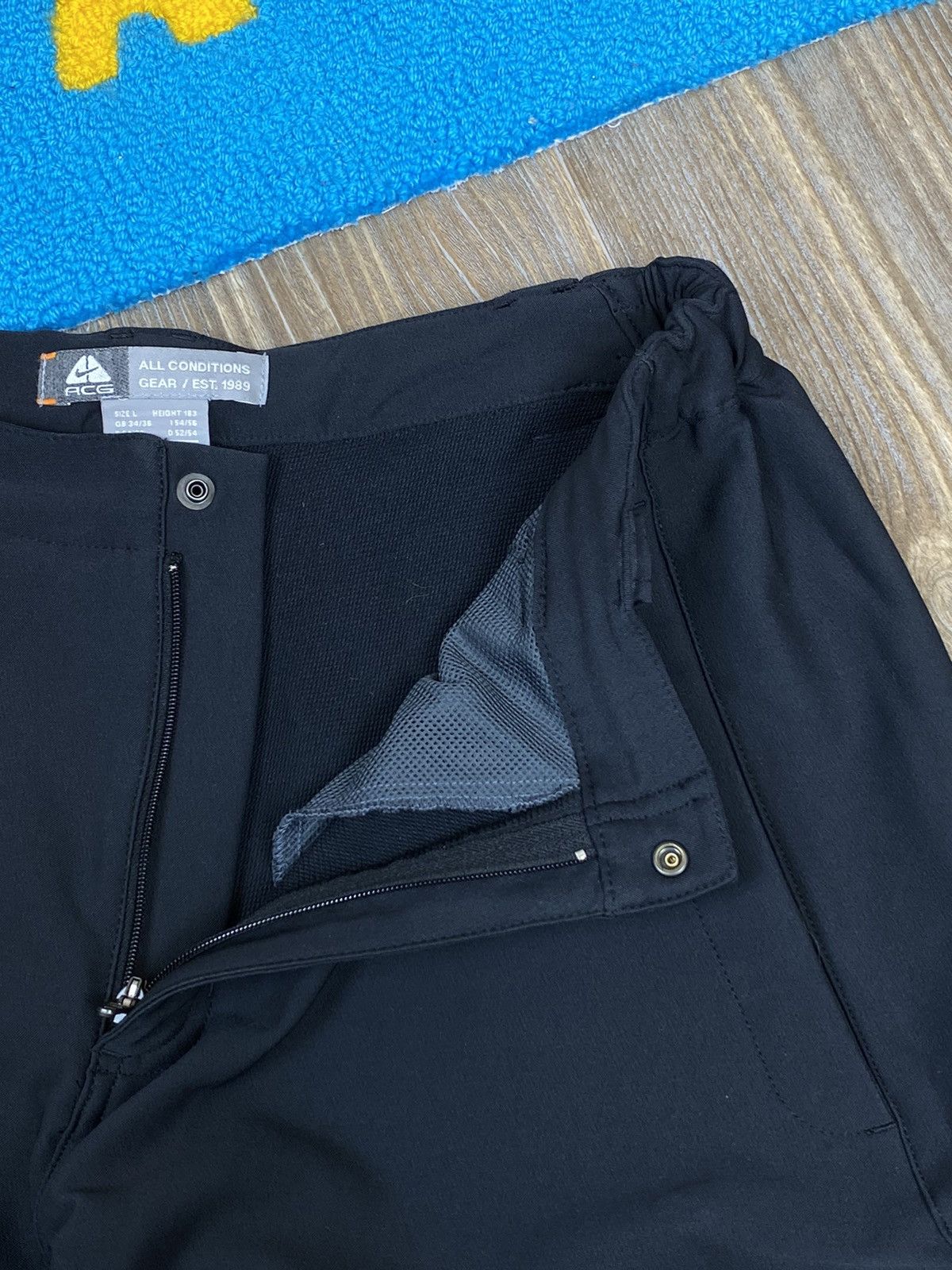 Nike × Nike ACG × Vintage Vintage Nike ACG gorpcore multi pocket black cargo pant Size US 34 / EU 50 - 15 Thumbnail