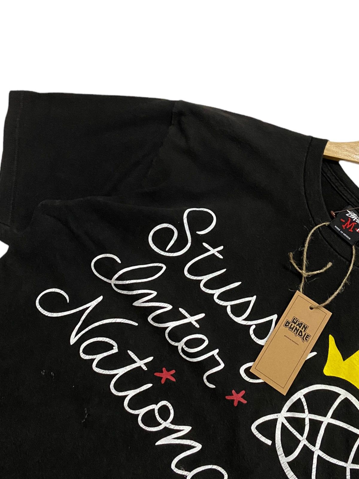 Stussy 2000s Stussy International Logo Shirt Tee Size US M / EU 48-50 / 2 - 2 Thumbnail