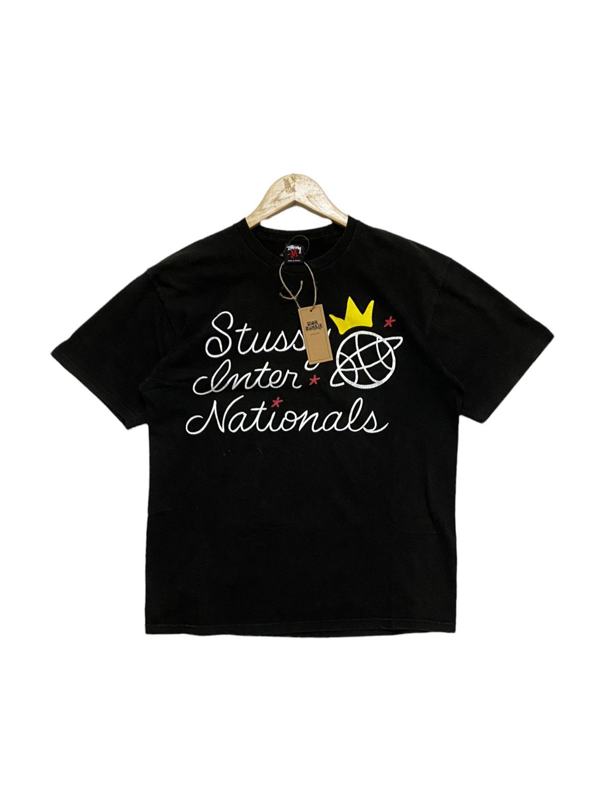 Stussy 2000s Stussy International Logo Shirt Tee Size US M / EU 48-50 / 2 - 1 Thumbnail