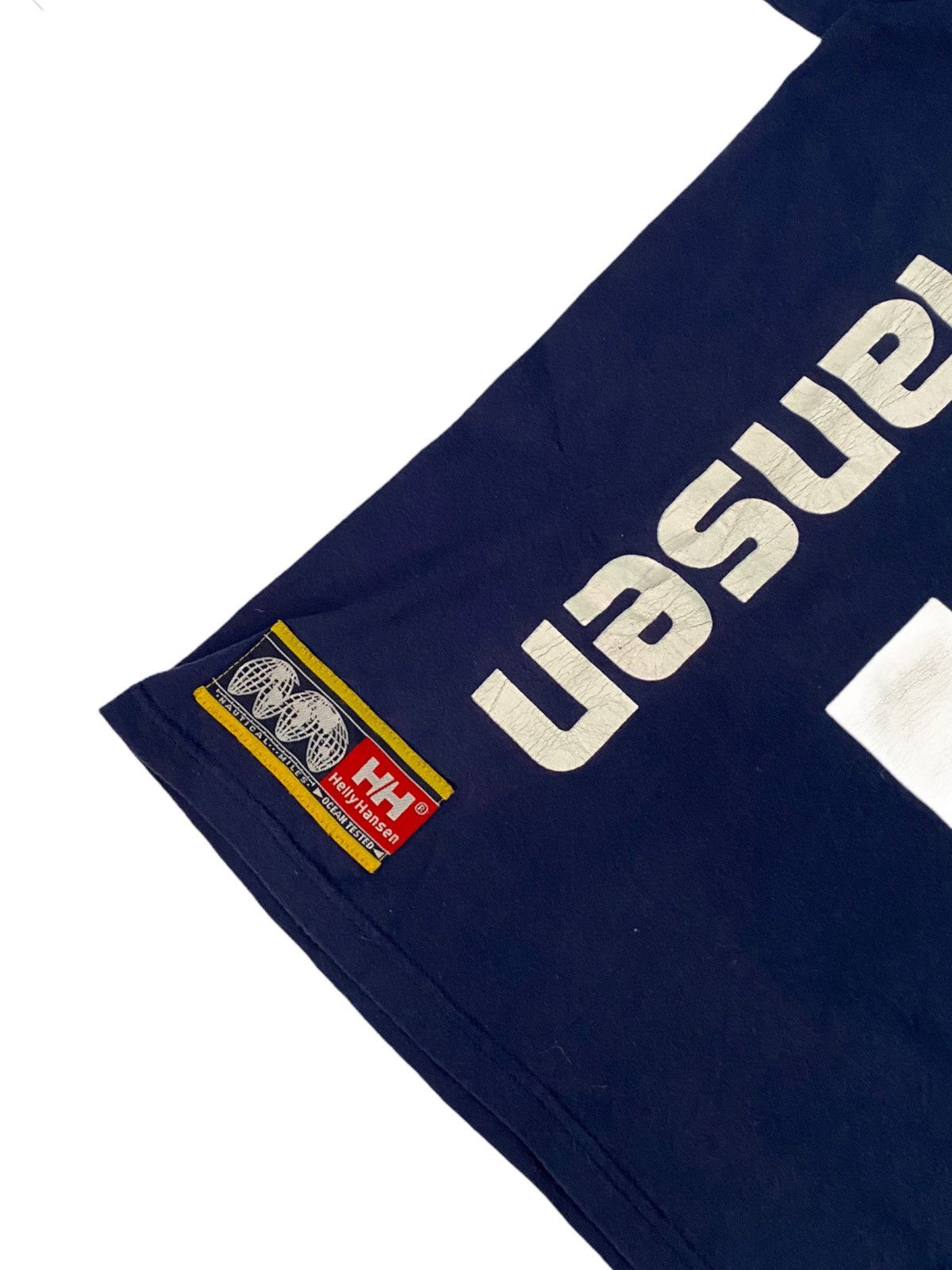 Helly Hansen × Vintage Rare Vintage Helly Hansen Big Logo Tshirt Made In USA Size US M / EU 48-50 / 2 - 3 Thumbnail