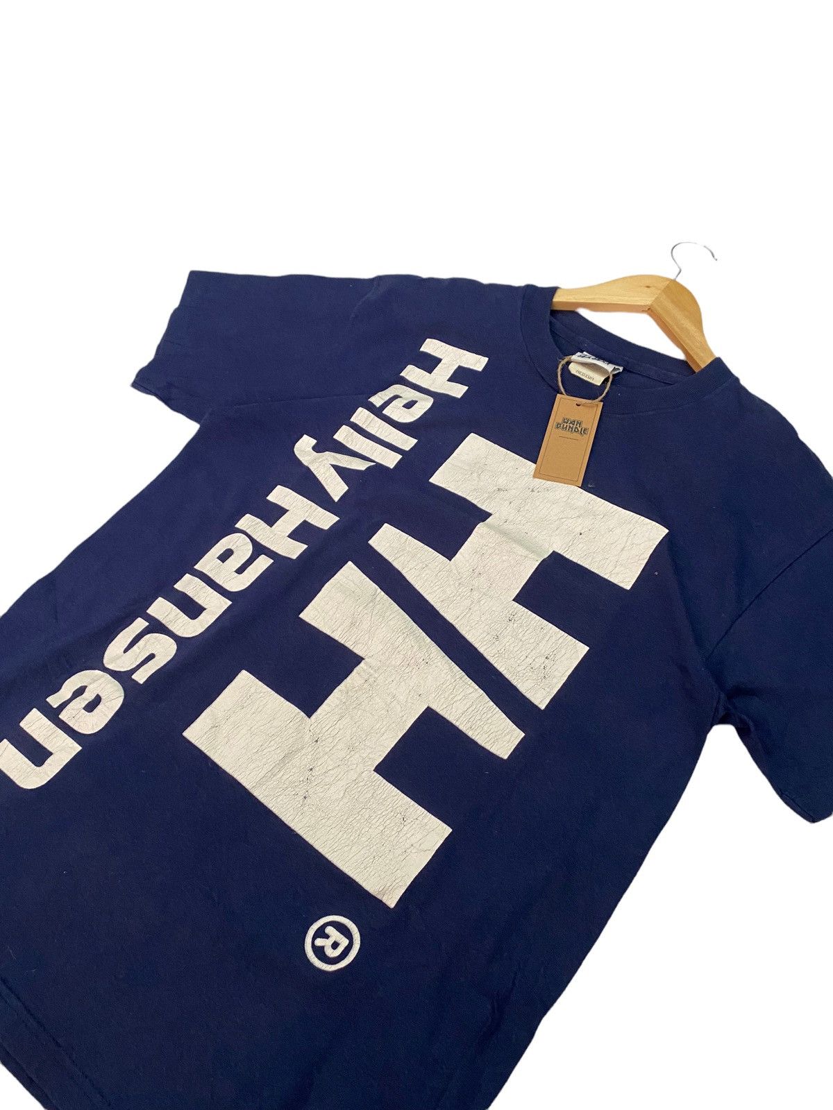 Helly Hansen × Vintage Rare Vintage Helly Hansen Big Logo Tshirt Made In USA Size US M / EU 48-50 / 2 - 4 Thumbnail