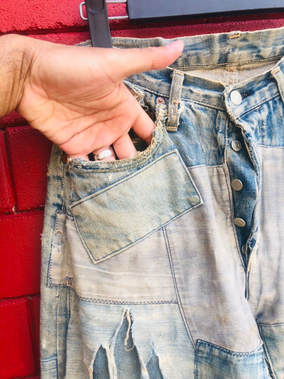 Japanese Brand × Vintage Vintage Go west Kapital Designer Streetwear Fashion Style Size US 31 - 6 Thumbnail