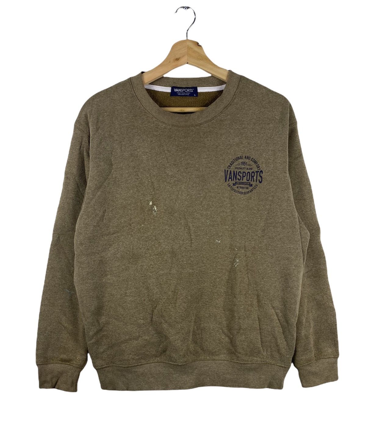 Japanese Brand Vintage Van Sports Sweatshirt Size US L / EU 52-54 / 3 - 3 Thumbnail
