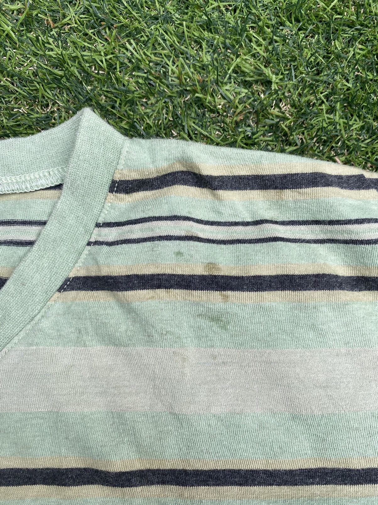 C.P. Company DELET 🔥Vintage C.P Company Embroidered Stripes Tee T Shirt Size US L / EU 52-54 / 3 - 5 Thumbnail