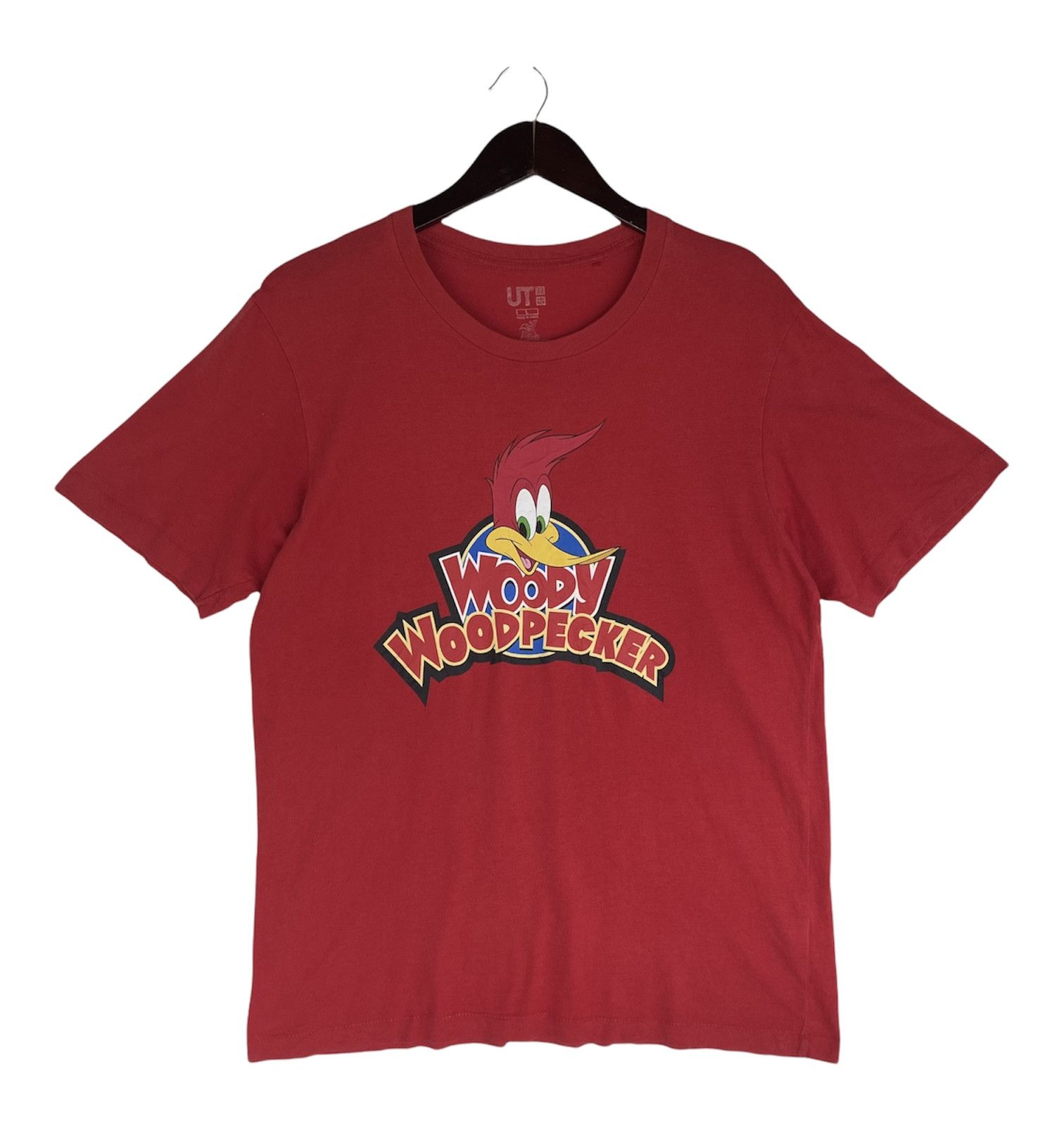 Uniqlo Woody Woodpecker X Uniqlo anime cartoon tee shirt Size US L / EU 52-54 / 3 - 1 Thumbnail
