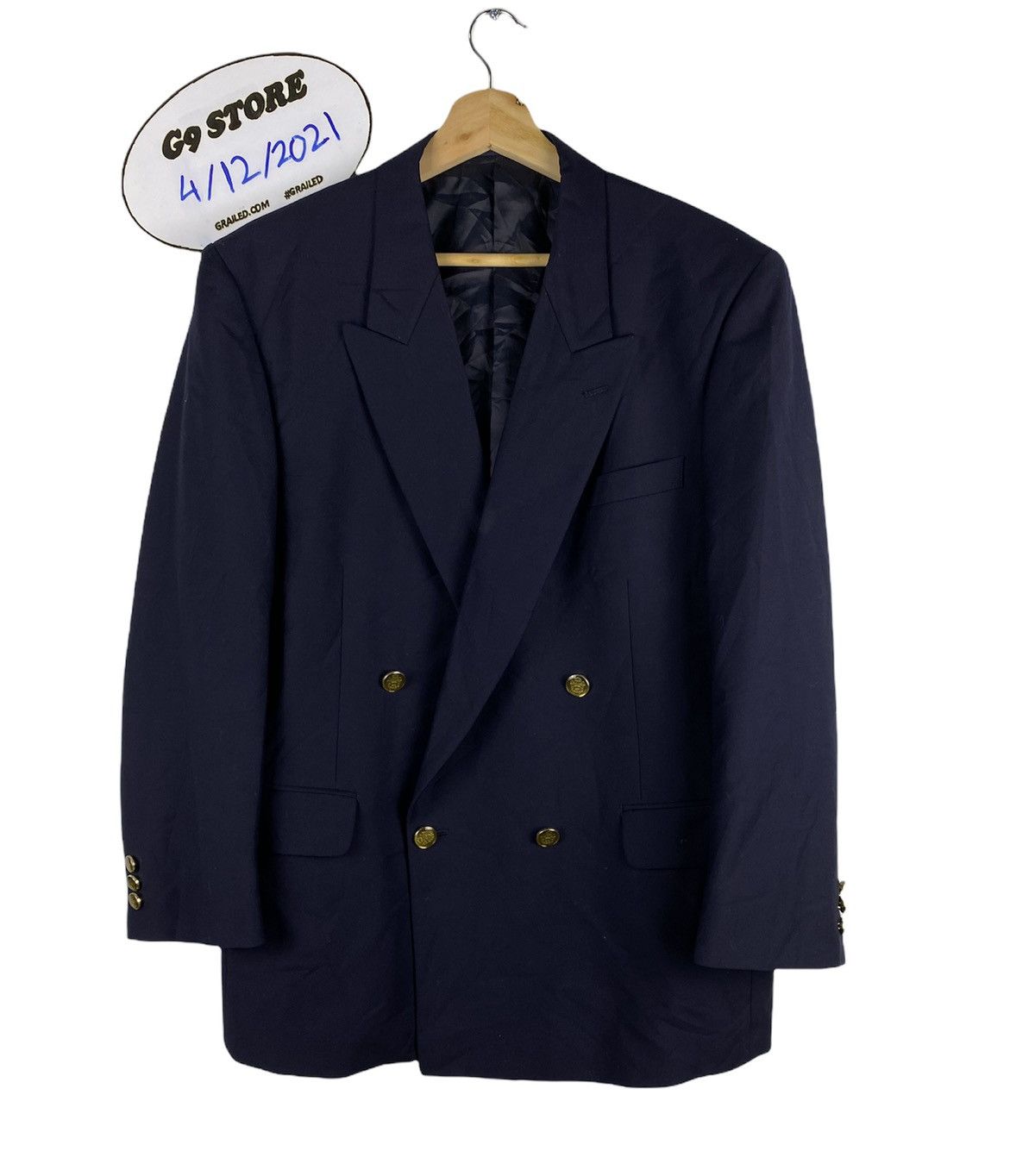 Yohji Yamamoto Vintage Leo Canter by Y’S Designer Coat Blazer Jacket Size US L / EU 52-54 / 3 - 1 Thumbnail