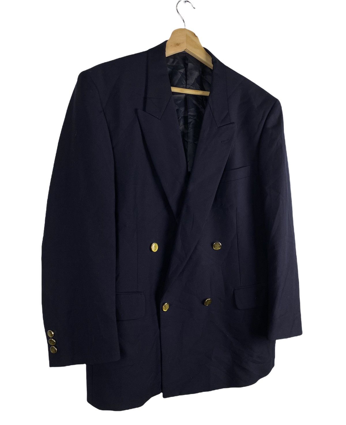 Yohji Yamamoto Vintage Leo Canter by Y’S Designer Coat Blazer Jacket Size US L / EU 52-54 / 3 - 2 Thumbnail