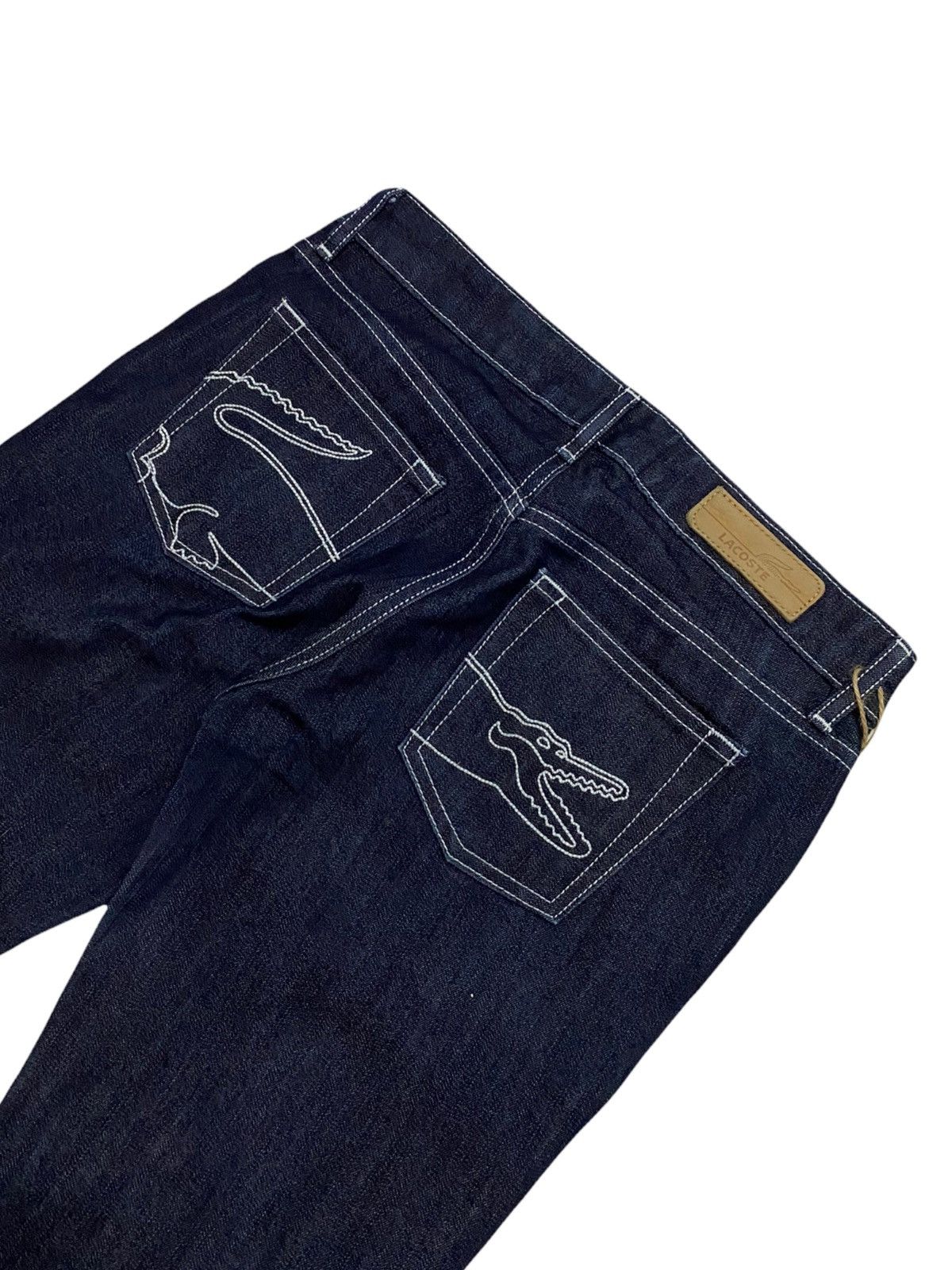 Lacoste 🔥Express Shipping🔥 Lacoste Women Denim Jeans Size 28" / US 6 / IT 42 - 3 Thumbnail