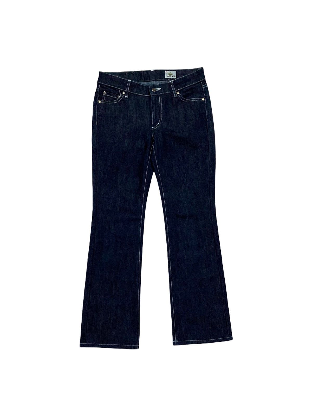 Lacoste 🔥Express Shipping🔥 Lacoste Women Denim Jeans Size 28" / US 6 / IT 42 - 2 Thumbnail
