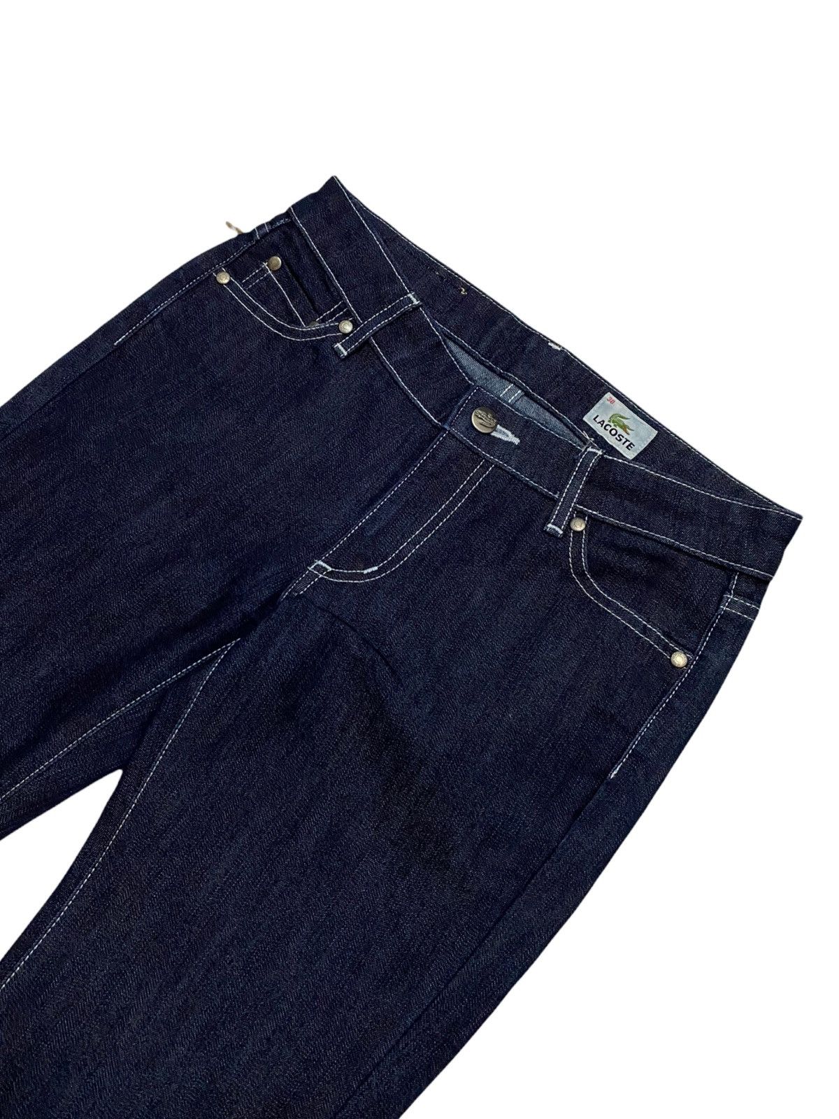 Lacoste 🔥Express Shipping🔥 Lacoste Women Denim Jeans Size 28" / US 6 / IT 42 - 4 Thumbnail