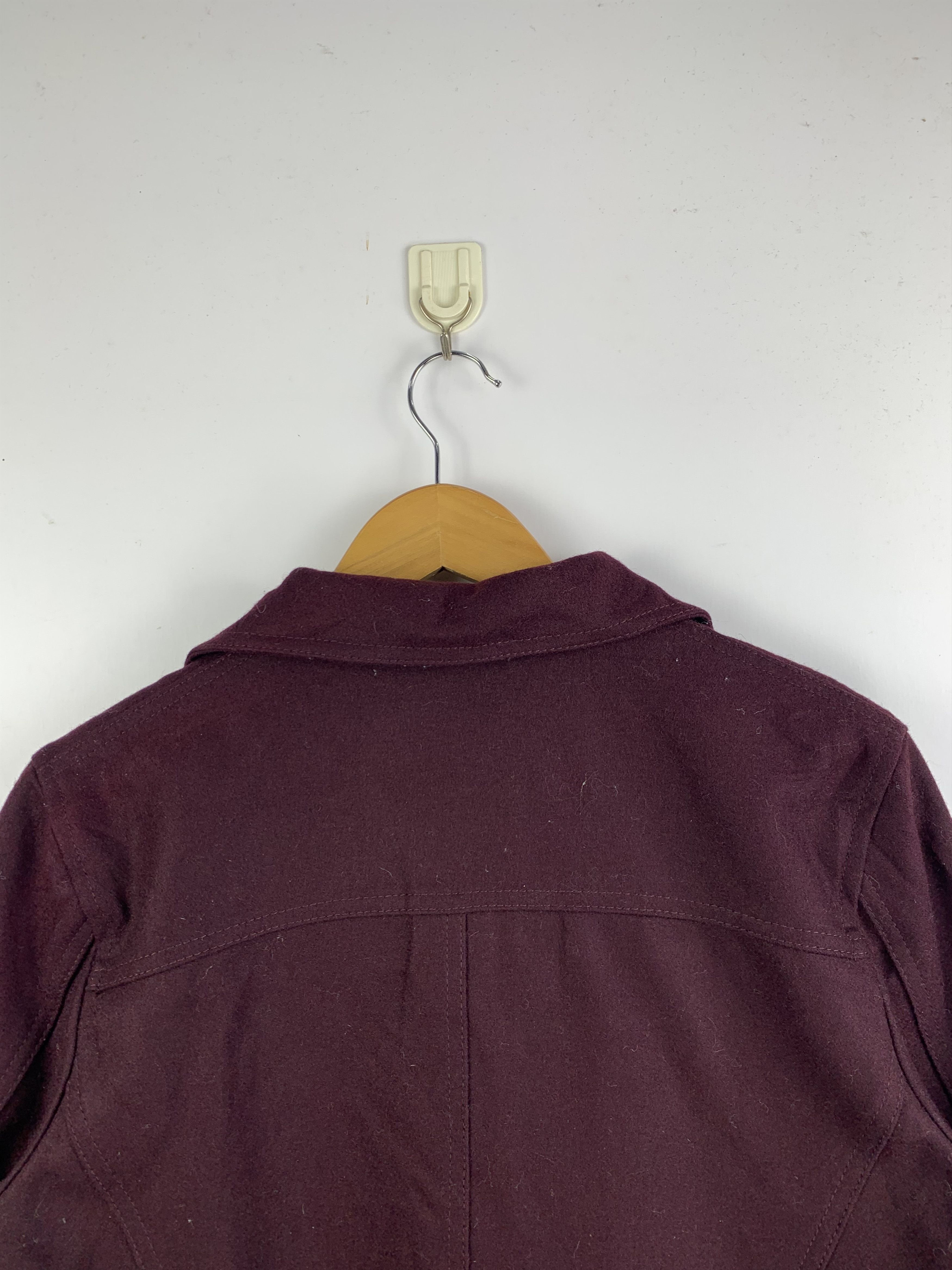 Vintage Japanese Brand Multi Pocket Button Up Wool Jacket J1632 Size US S / EU 44-46 / 1 - 4 Thumbnail