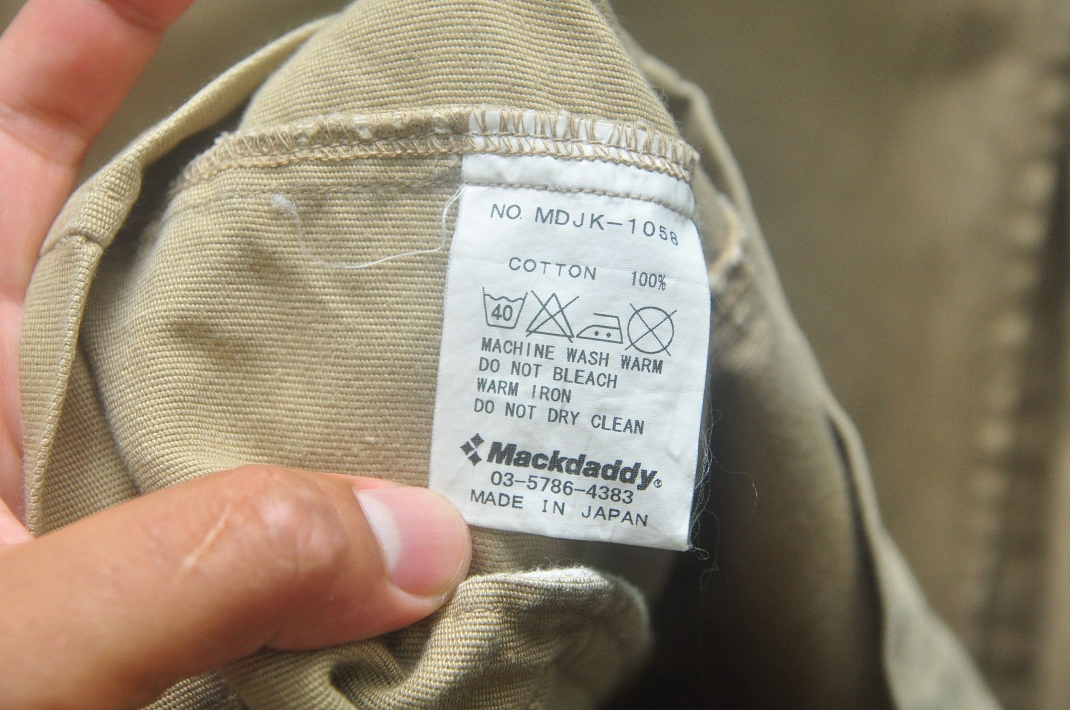 Designer × Japanese Brand × Vintage Vintage Mackdaddy Made In Japan Designer Fashion Style Size US XL / EU 56 / 4 - 5 Thumbnail