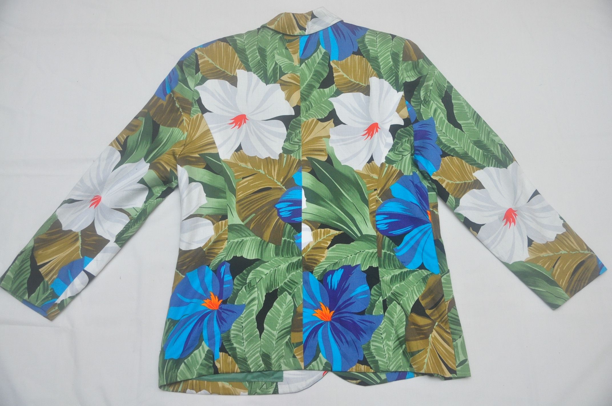 Designer × Japanese Brand Bellebalard Colourful Multicolour Fullprint Blazer Size L / US 10 / IT 46 - 2 Thumbnail