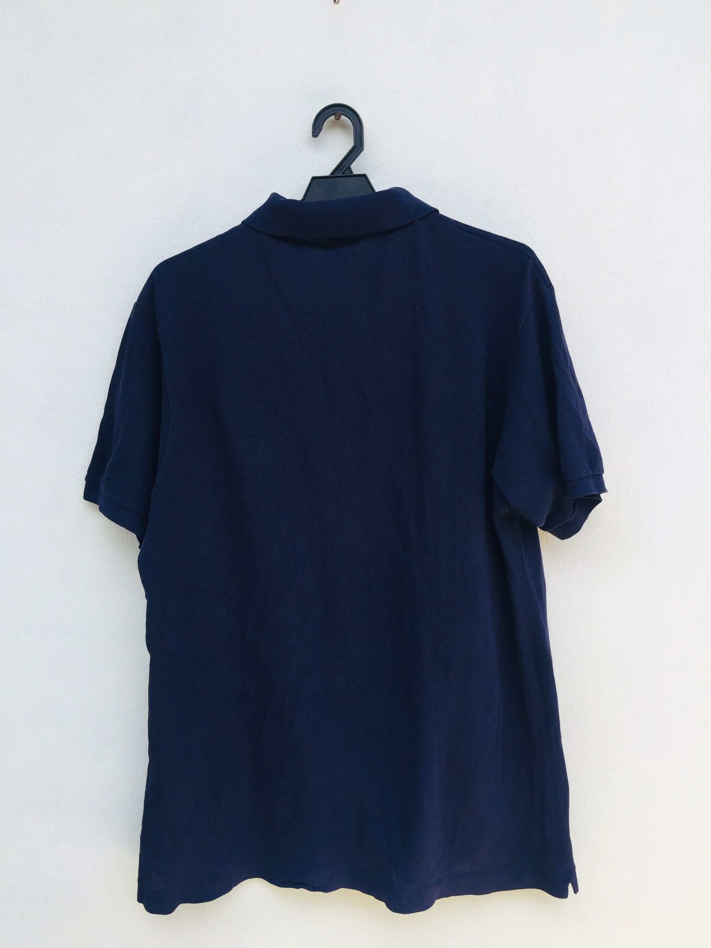 Japanese Brand Vintage Lacoste Polo Short Sleeve Dark Blue Shirt Size US XL / EU 56 / 4 - 2 Thumbnail