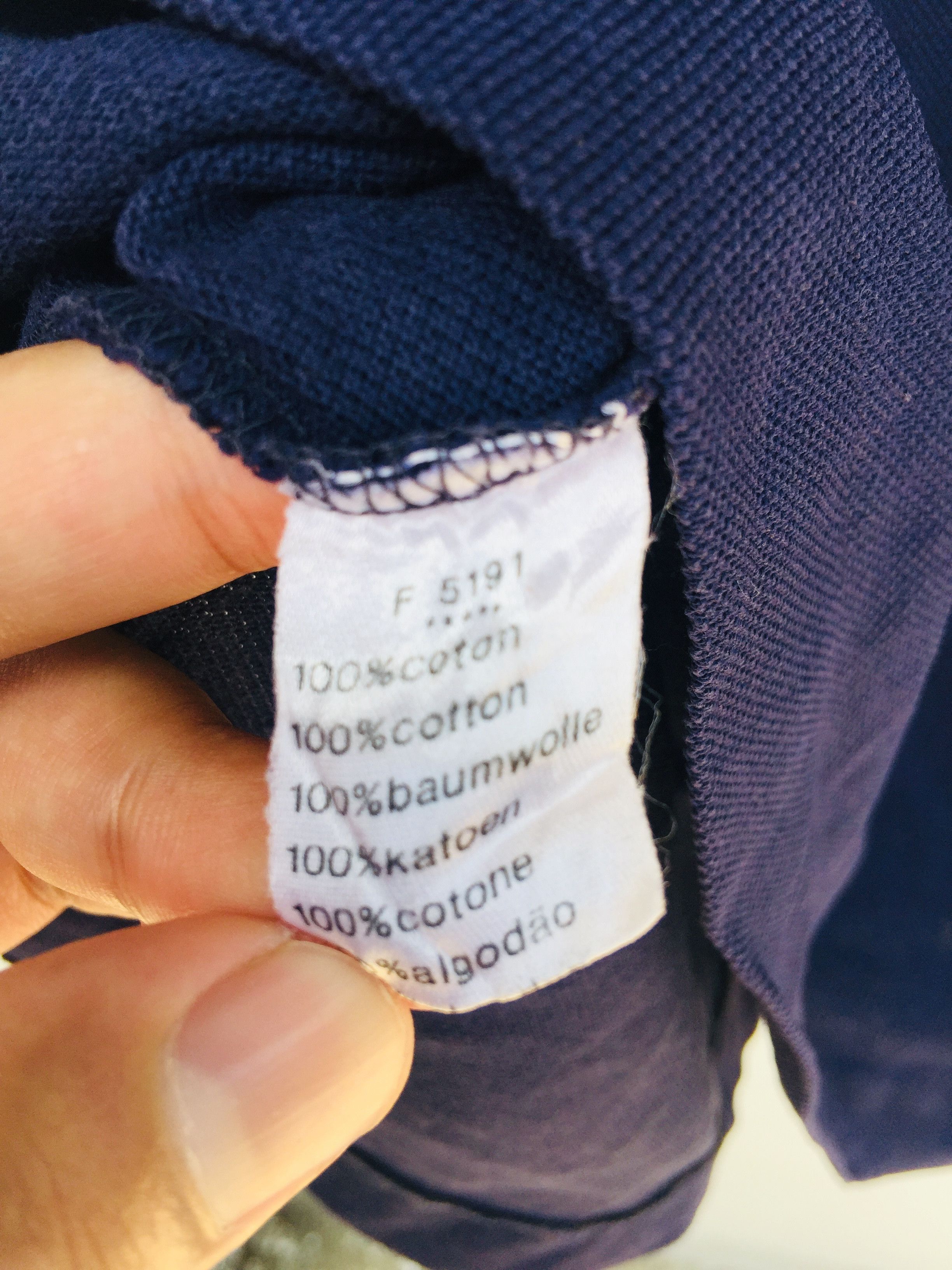 Japanese Brand Vintage Lacoste Polo Short Sleeve Dark Blue Shirt Size US XL / EU 56 / 4 - 5 Thumbnail