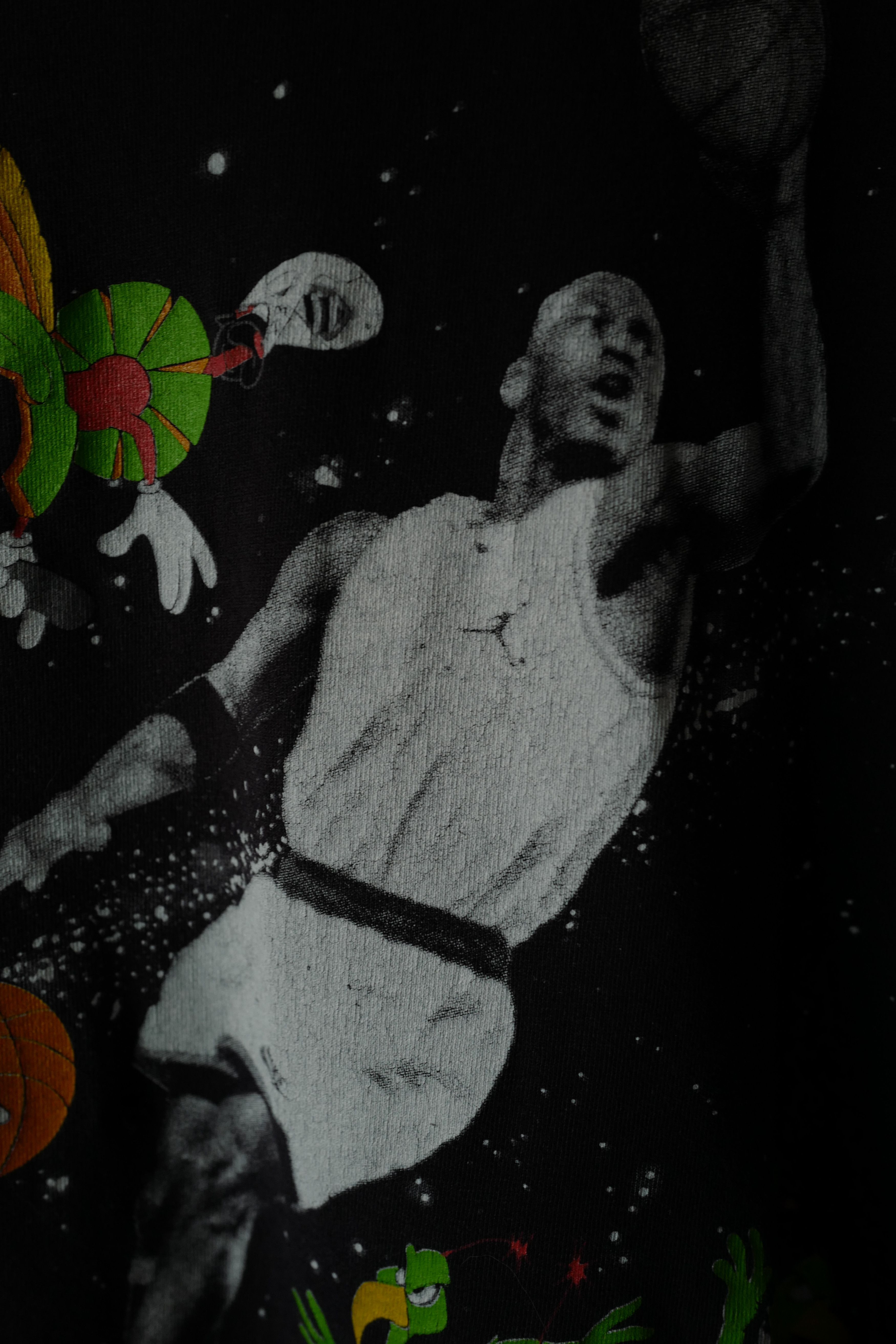 Jordan Brand 1993 Vintage Nike Space Jam - Jordan x Looney Toons T shirt Size US L / EU 52-54 / 3 - 4 Thumbnail