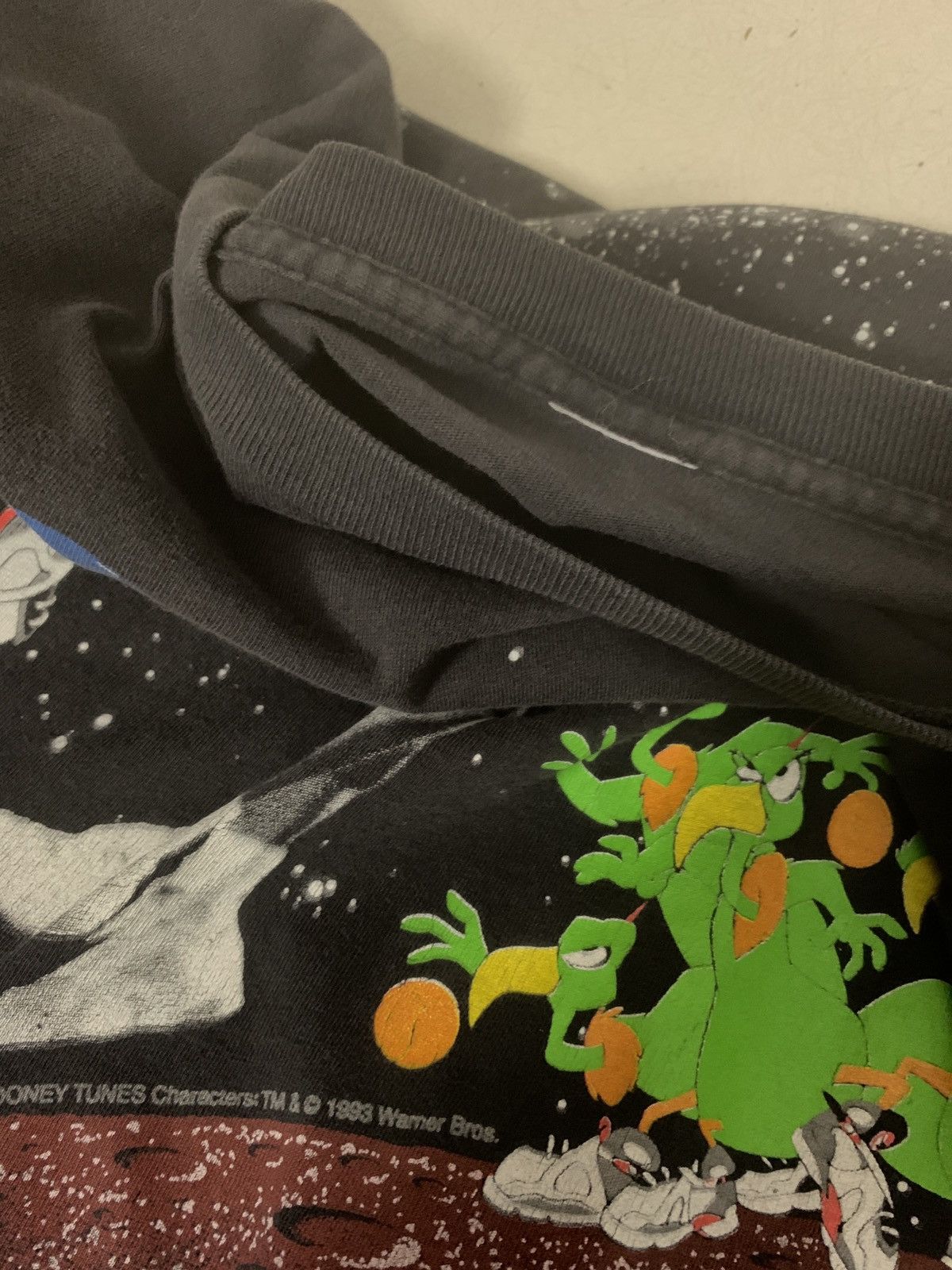 Jordan Brand 1993 Vintage Nike Space Jam - Jordan x Looney Toons T shirt Size US L / EU 52-54 / 3 - 9 Thumbnail