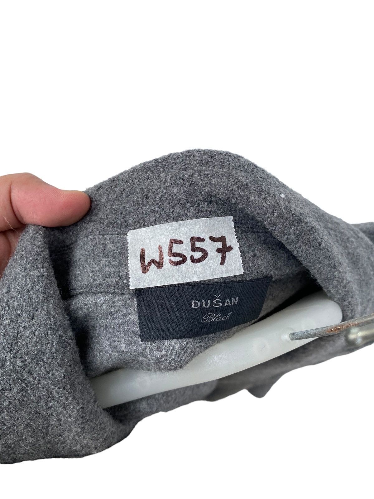 Designer Dusan Made In Italy Wool Coat Size US M / EU 48-50 / 2 - 5 Thumbnail