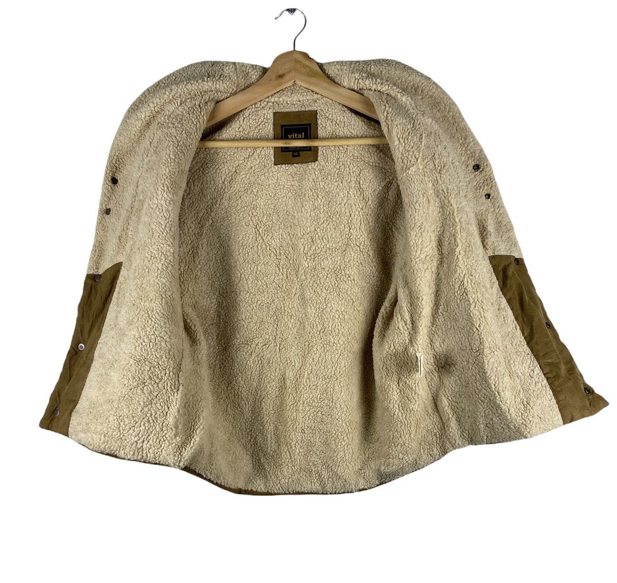 Japanese Brand Need Gone 🔥 Vintage Vital By Monsieur Nicole Sherpa Vest Size US M / EU 48-50 / 2 - 2 Thumbnail