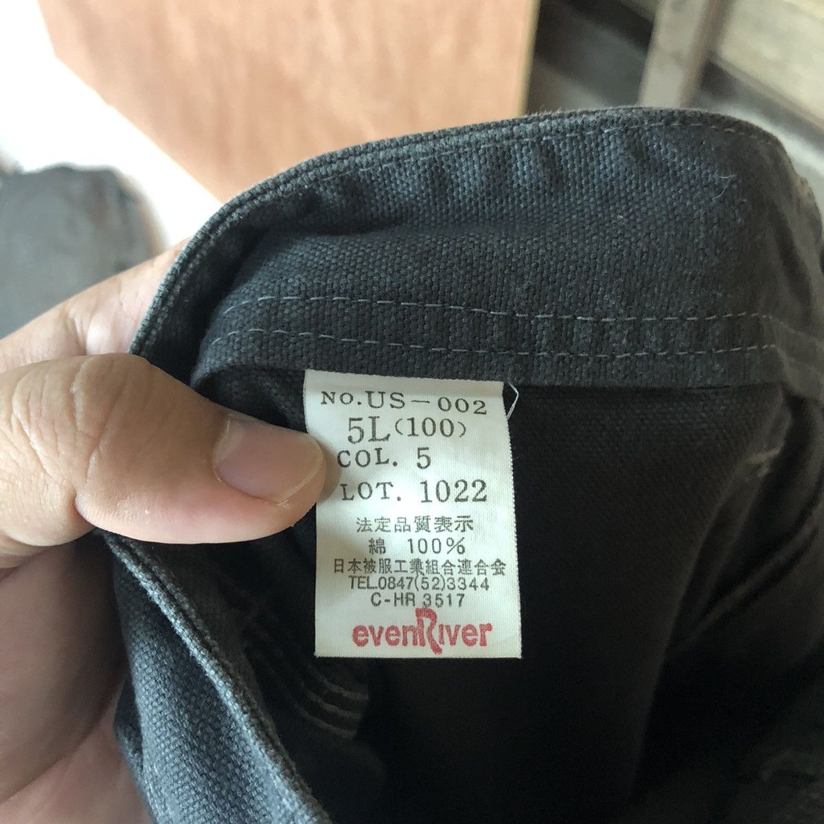 Japanese Brand DL Ever River statement double knee Cargo Pants #1879 Size US 37 - 17 Thumbnail