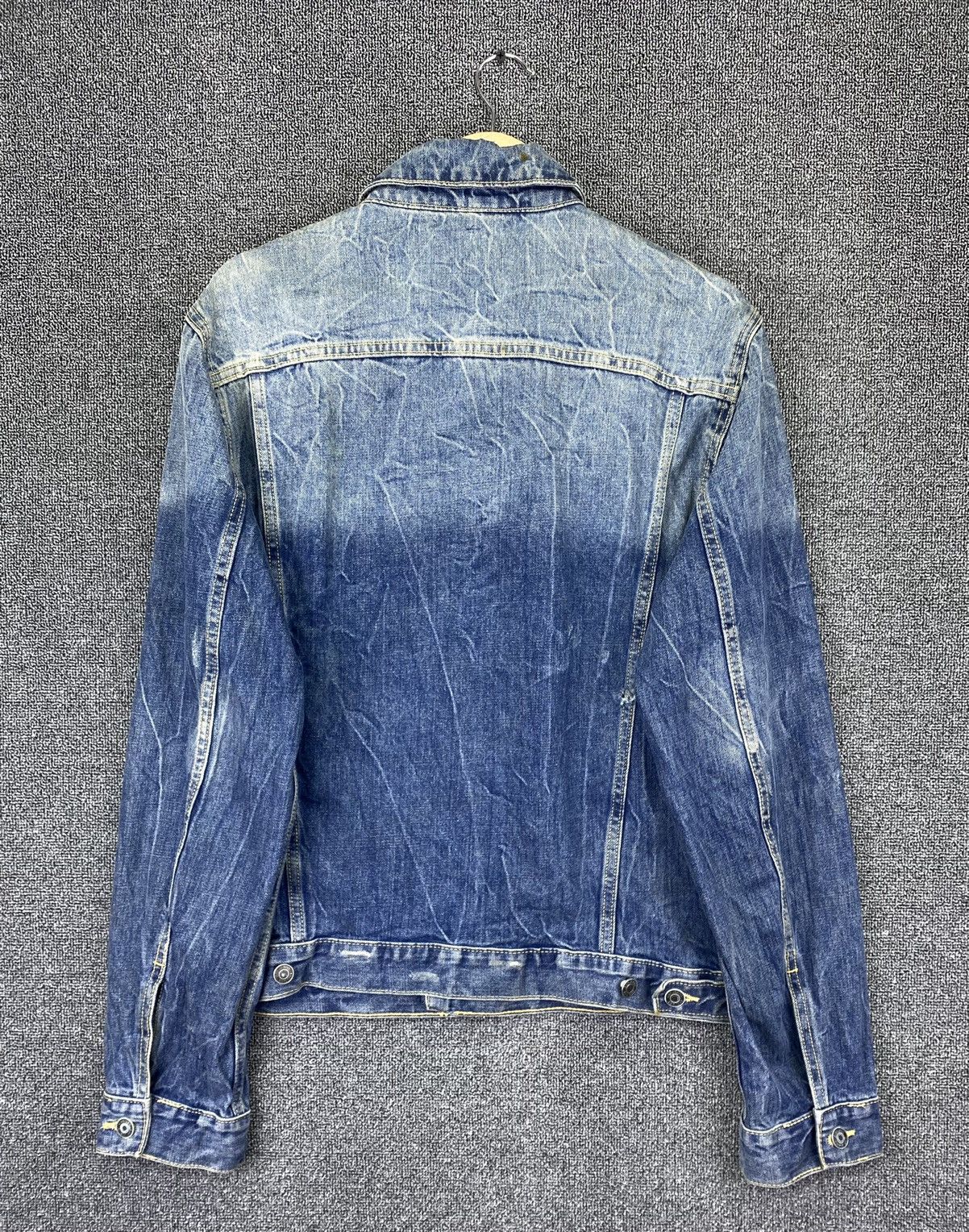 Gap Vintage Distressed GAP Trucker Denim Jacket Size US M / EU 48-50 / 2 - 8 Thumbnail