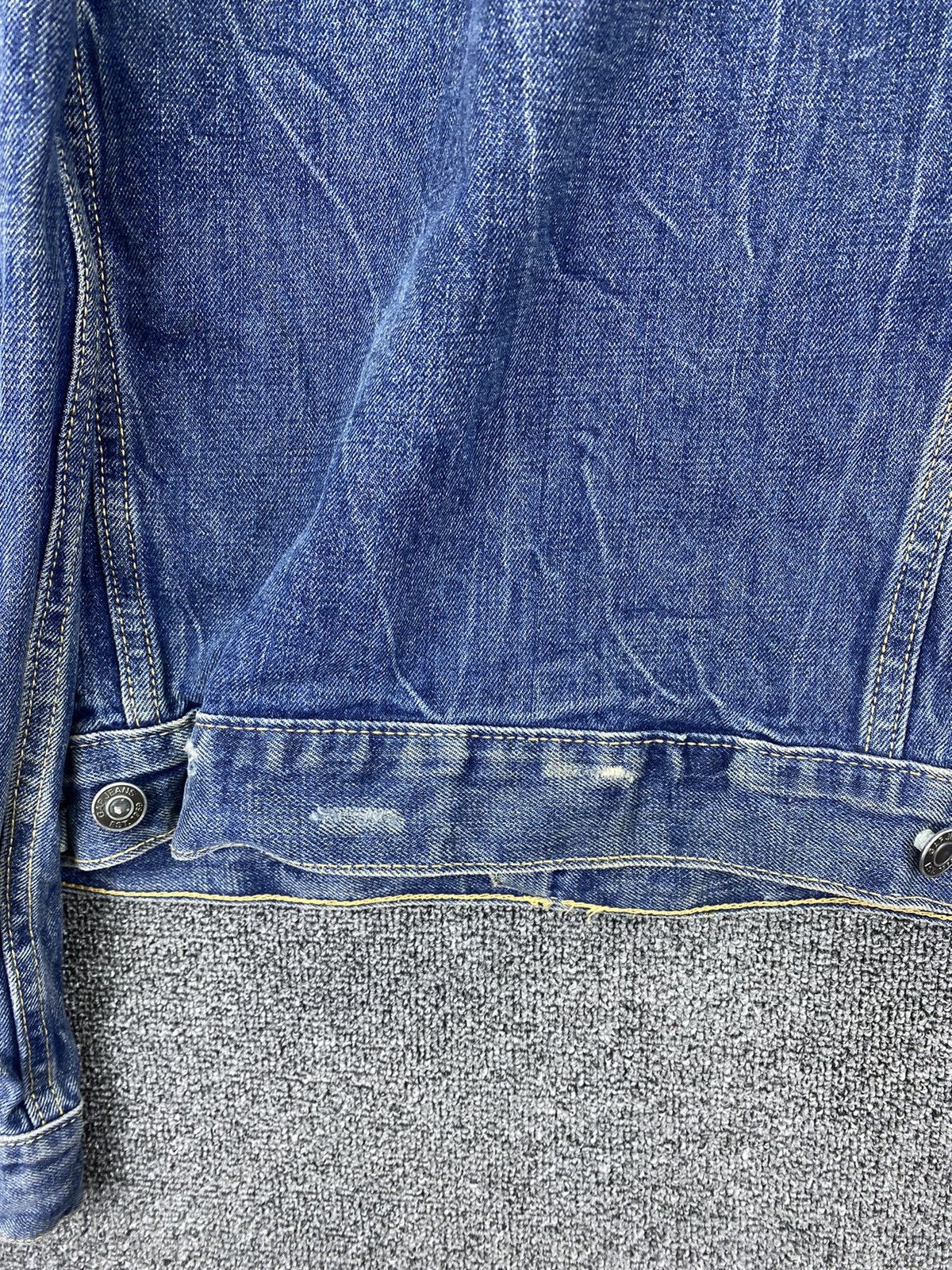 Gap Vintage Distressed GAP Trucker Denim Jacket Size US M / EU 48-50 / 2 - 10 Thumbnail