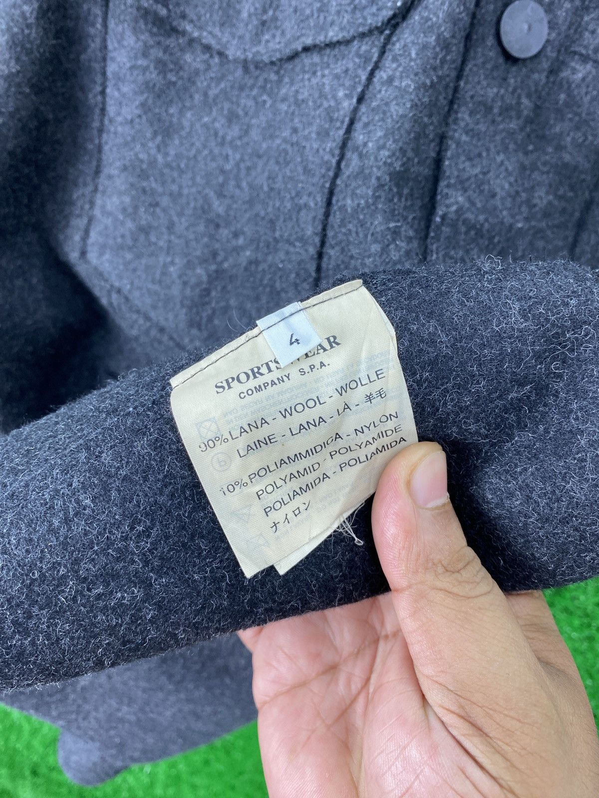 C.P. Company × Vintage Vintage C.P. Company Wool Button Up Jacket Size US L / EU 52-54 / 3 - 7 Thumbnail