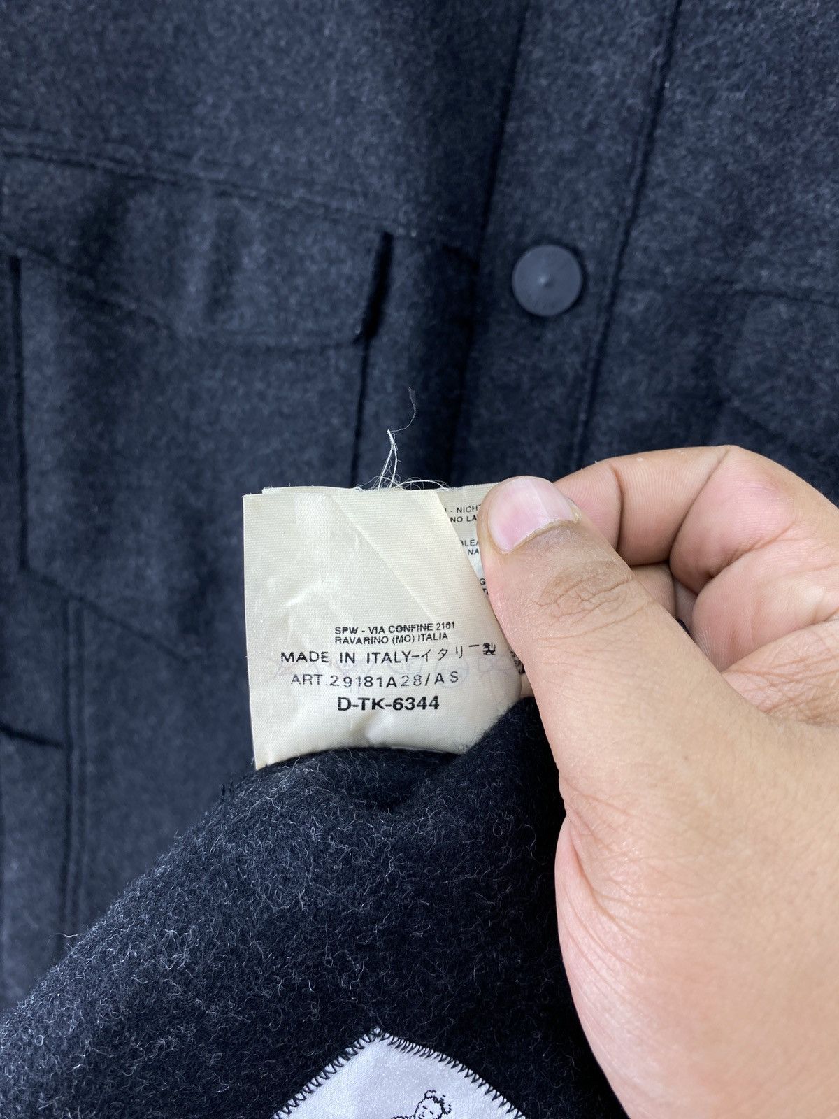 C.P. Company × Vintage Vintage C.P. Company Wool Button Up Jacket Size US L / EU 52-54 / 3 - 6 Thumbnail