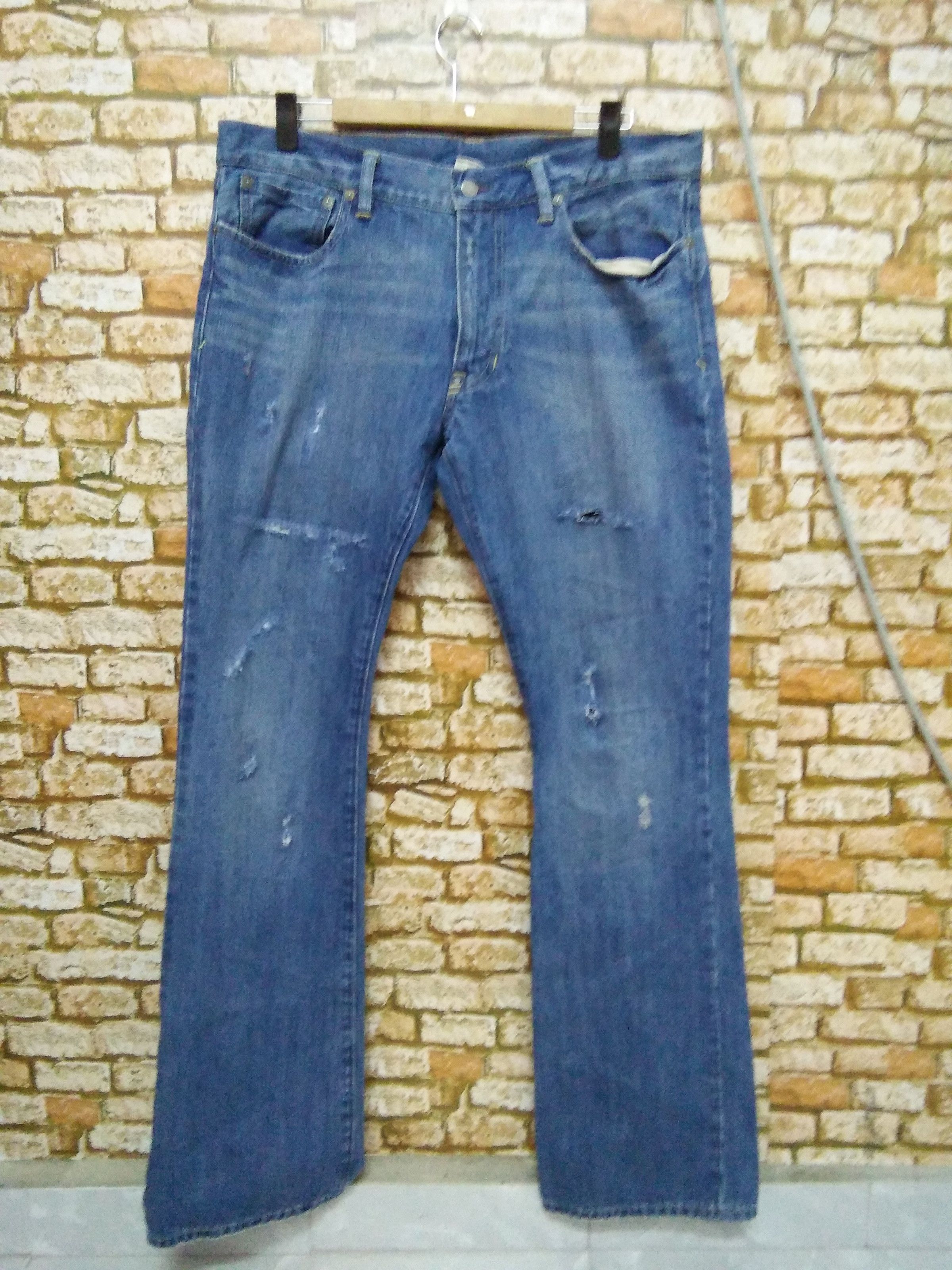 Polo Ralph Lauren POLO RALPH LAUREN DENIM DESTROYED (A678) Size US 34 / EU 50 - 1 Thumbnail