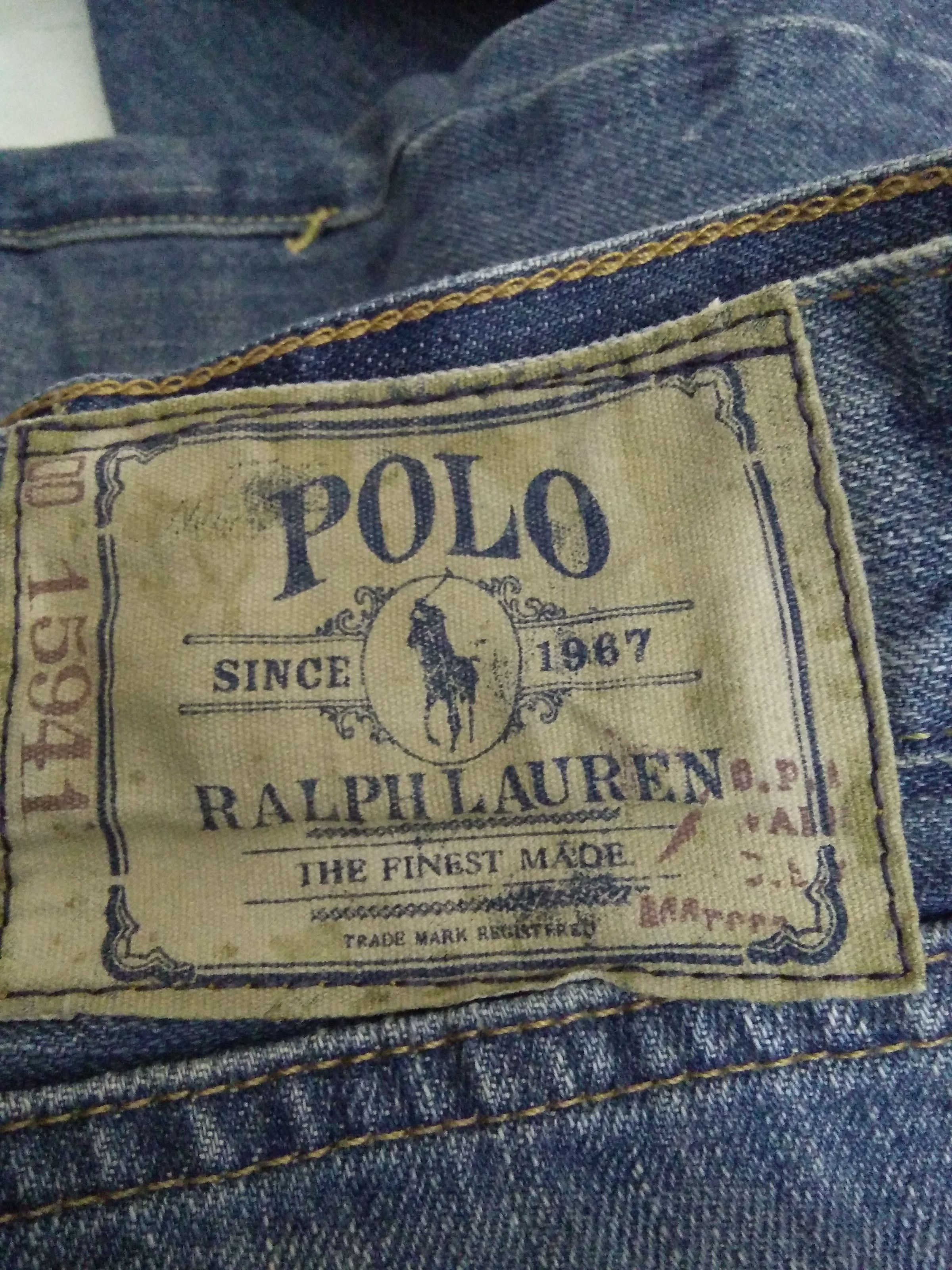 Polo Ralph Lauren POLO RALPH LAUREN DENIM DESTROYED (A678) Size US 34 / EU 50 - 5 Thumbnail