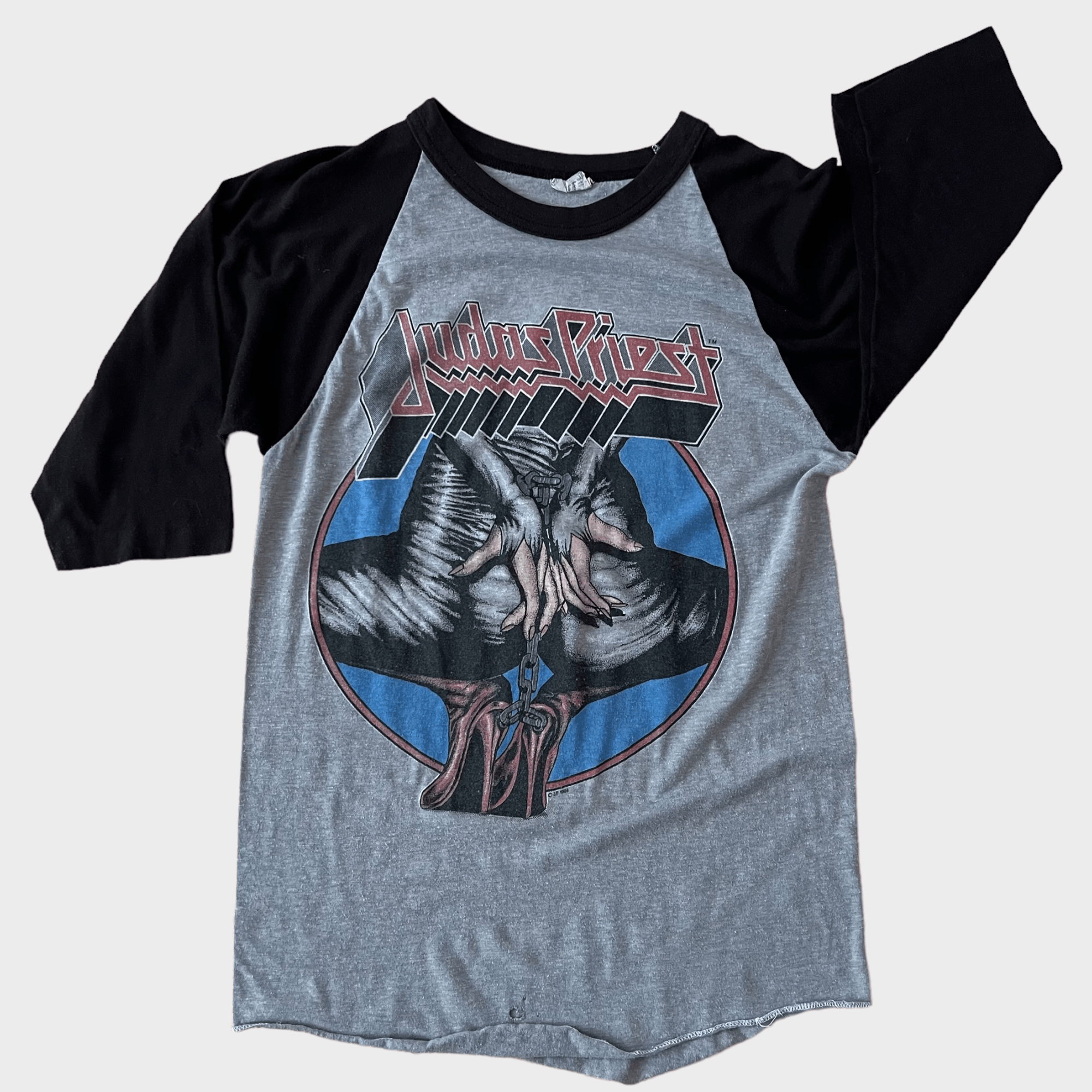1984 Judas Priest Defenders Vintage Band Tour Rock Tee Shirt