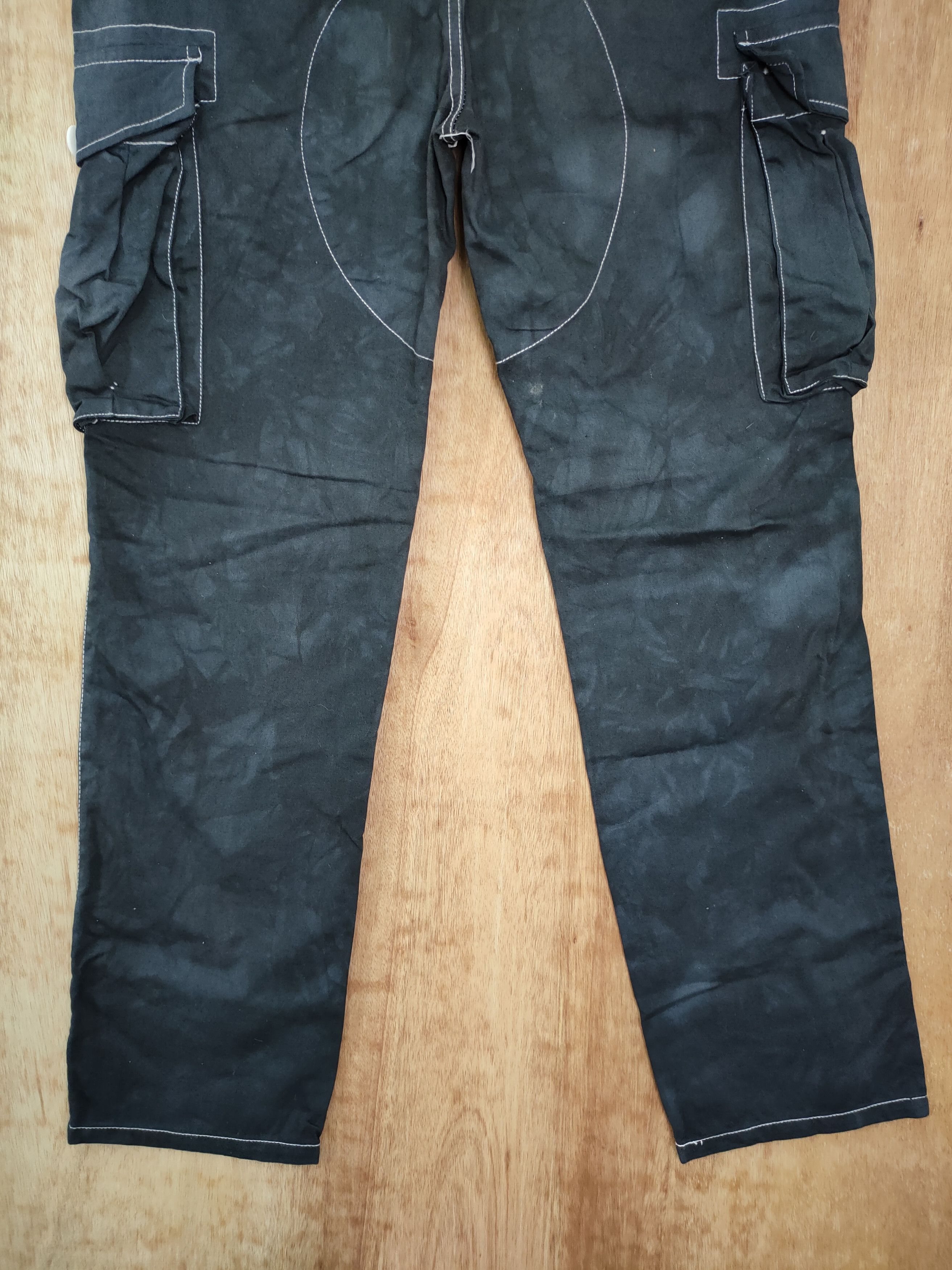 Japanese Brand DLL Matchstick faded multipocket cargo pants #46-090 Size US 34 / EU 50 - 6 Thumbnail