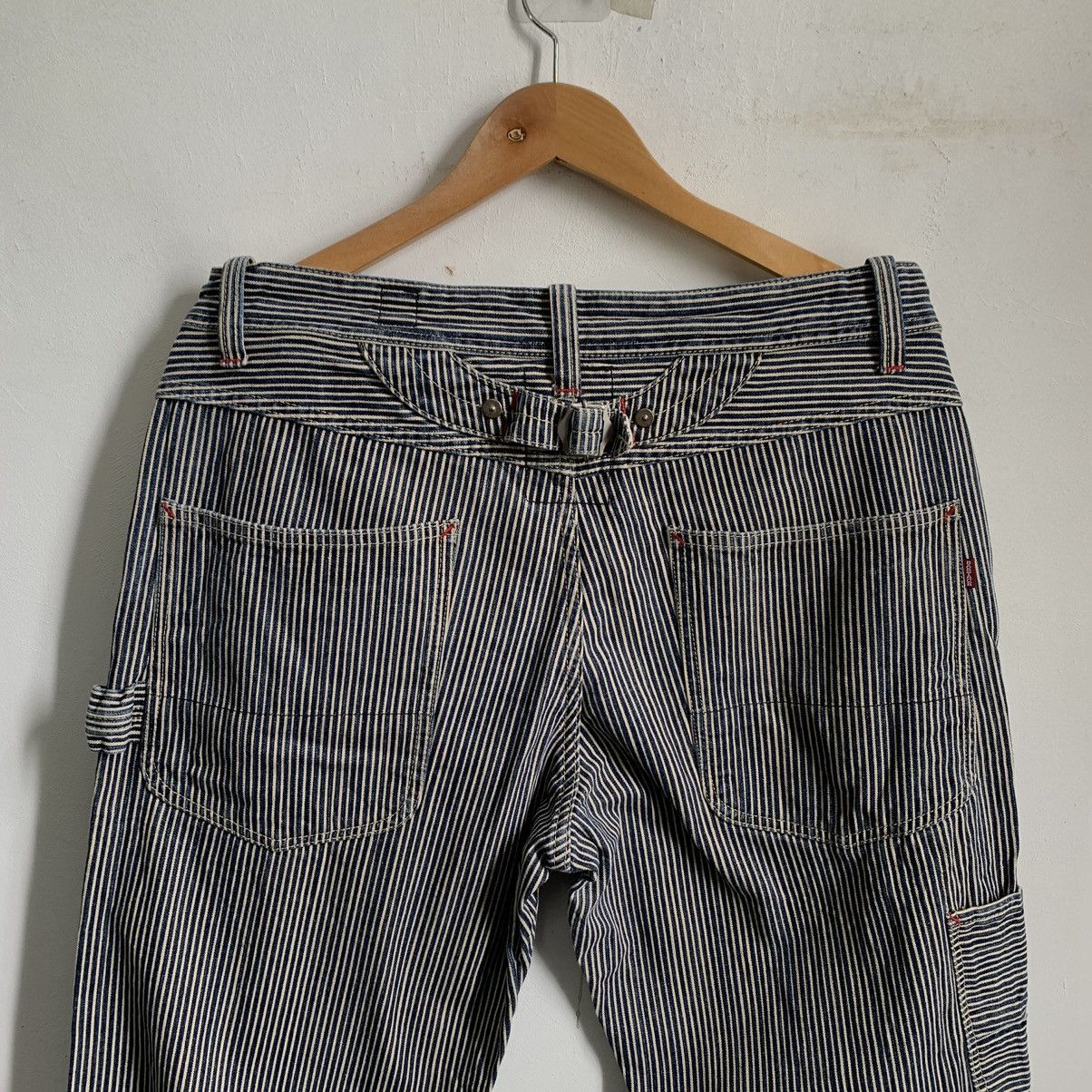 Japanese Brand Bartack Work Clothing Hikori Jeans Size US 34 / EU 50 - 9 Thumbnail