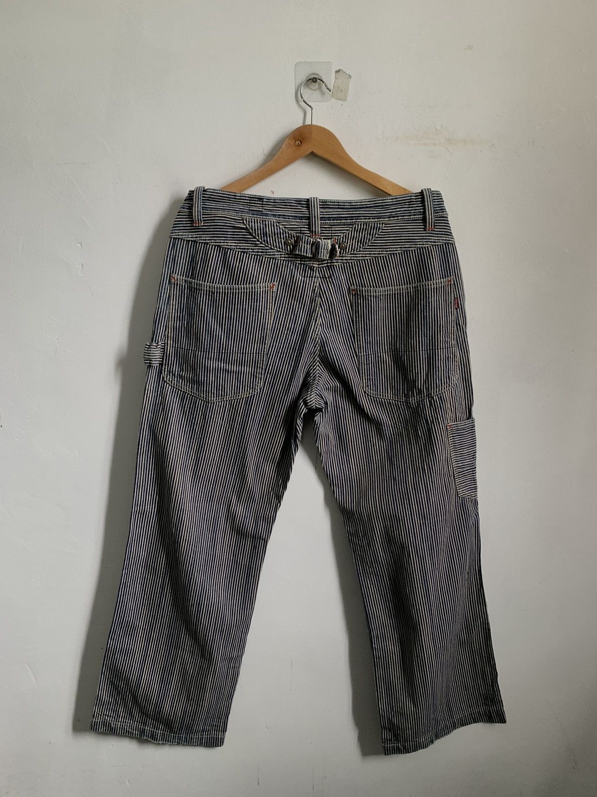 Japanese Brand Bartack Work Clothing Hikori Jeans Size US 34 / EU 50 - 3 Thumbnail