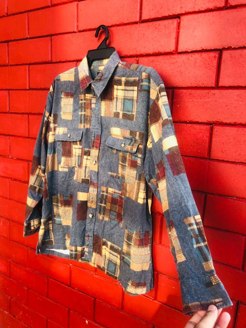 Japanese Brand × Vintage Vintage Astray Japanese Designer Fashion Style Shirt Size US L / EU 52-54 / 3 - 5 Thumbnail