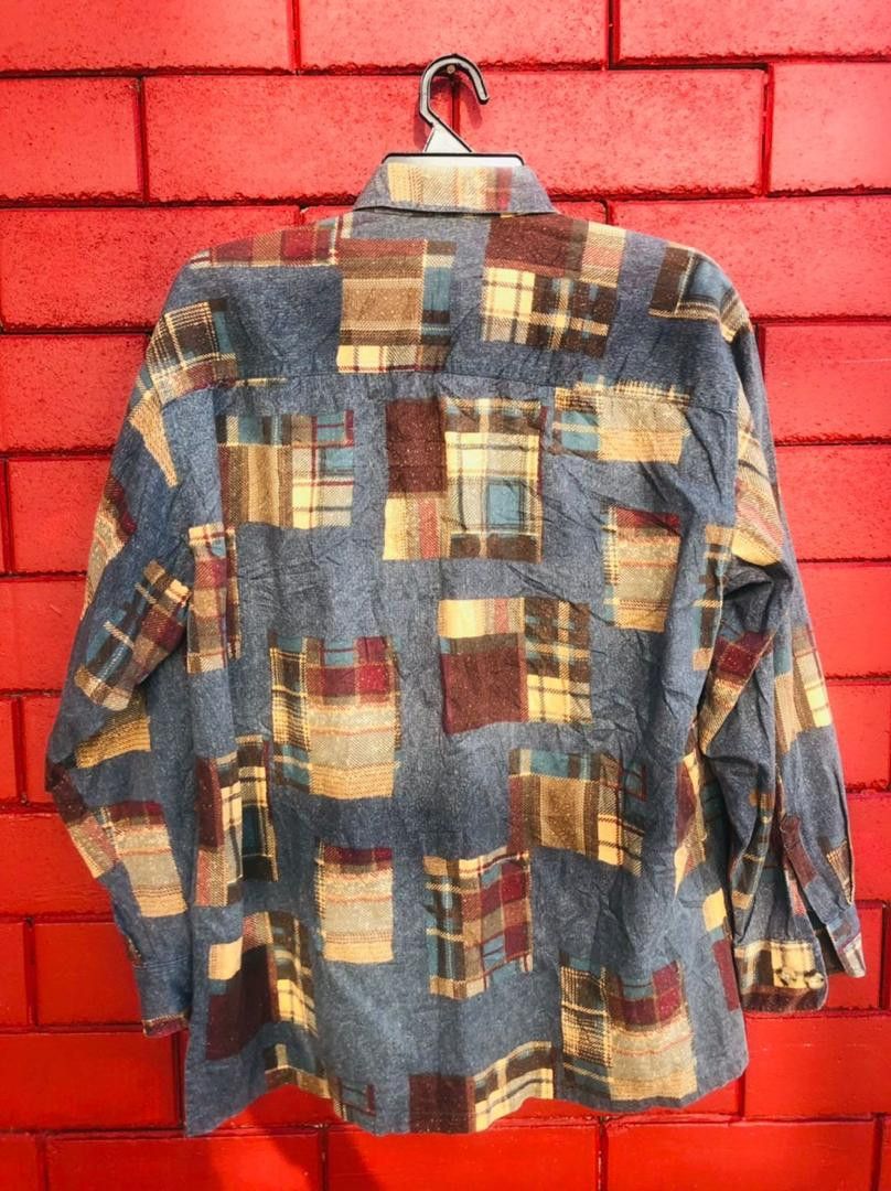 Japanese Brand × Vintage Vintage Astray Japanese Designer Fashion Style Shirt Size US L / EU 52-54 / 3 - 2 Thumbnail