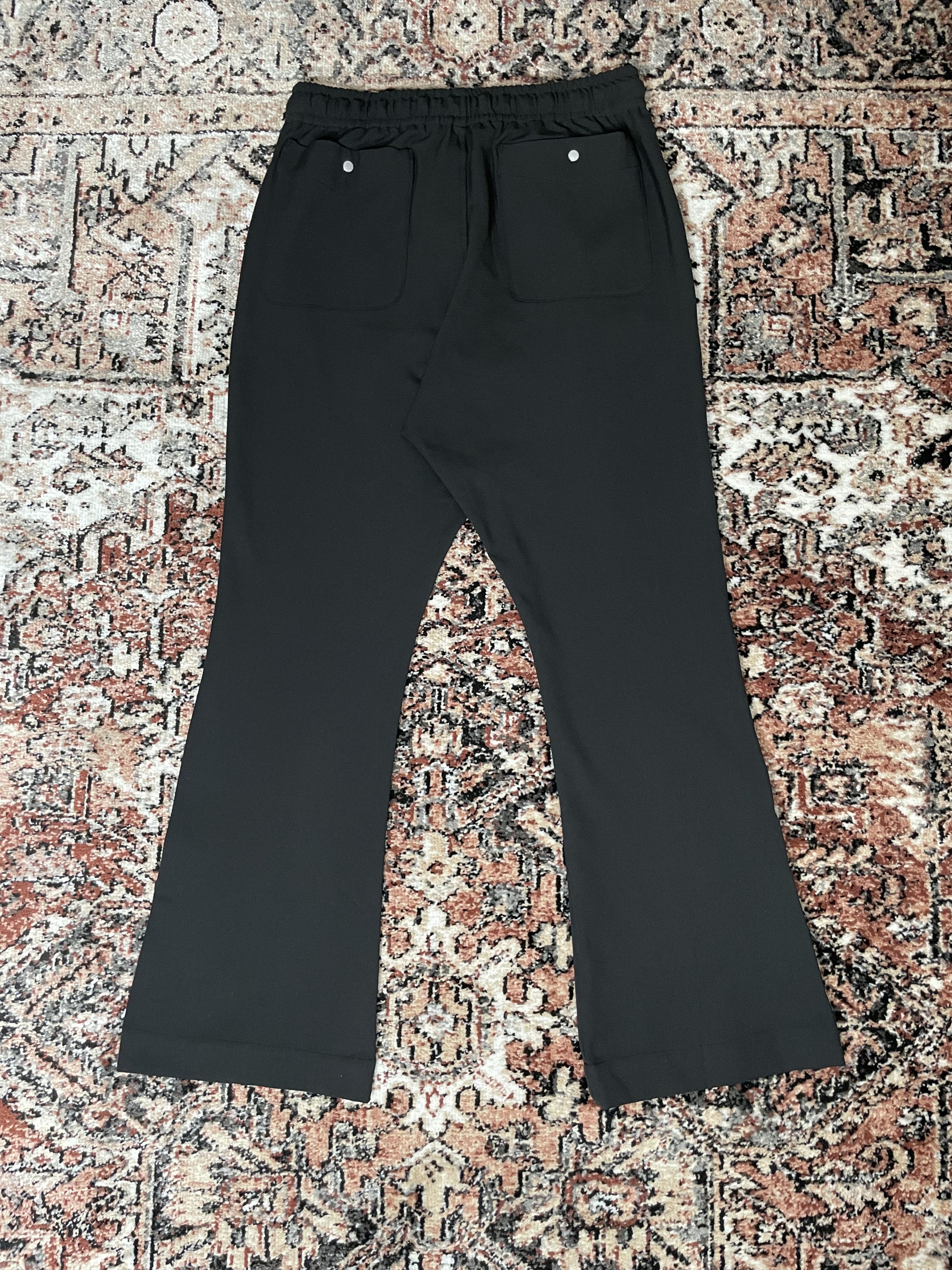 Needles Needles - Black Flare Track Pants Size US 28 / EU 44 - 2 Thumbnail