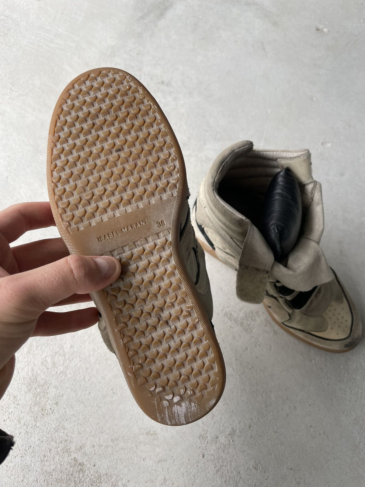 Isabel Marant × Vintage Isabel Marant high top sneakers Size US 8 / IT 38 - 4 Thumbnail