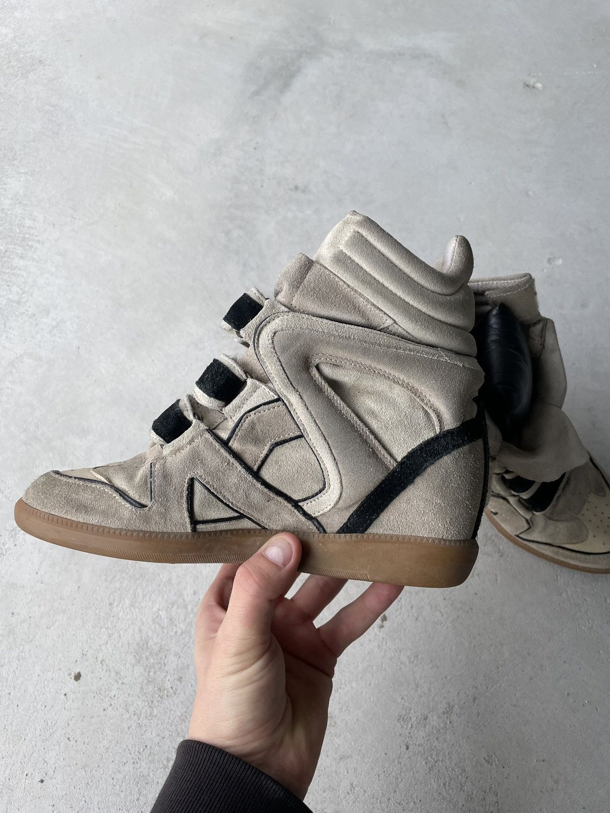Isabel Marant × Vintage Isabel Marant high top sneakers Size US 8 / IT 38 - 3 Thumbnail