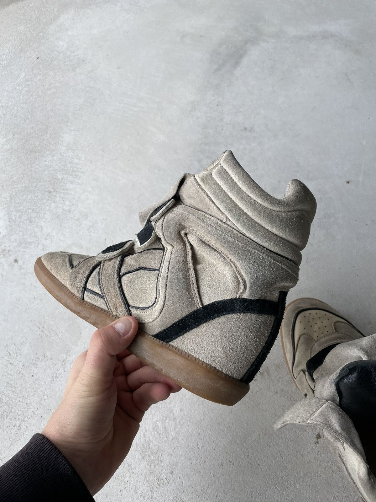 Isabel Marant × Vintage Isabel Marant high top sneakers Size US 8 / IT 38 - 12 Thumbnail